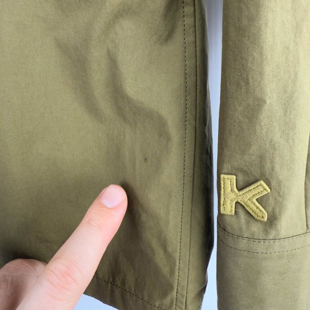 Kenzo KENZO Button Down Cargo Maxi Pocket Green Over Shirt Size M Size US M / EU 48-50 / 2 - 7 Thumbnail