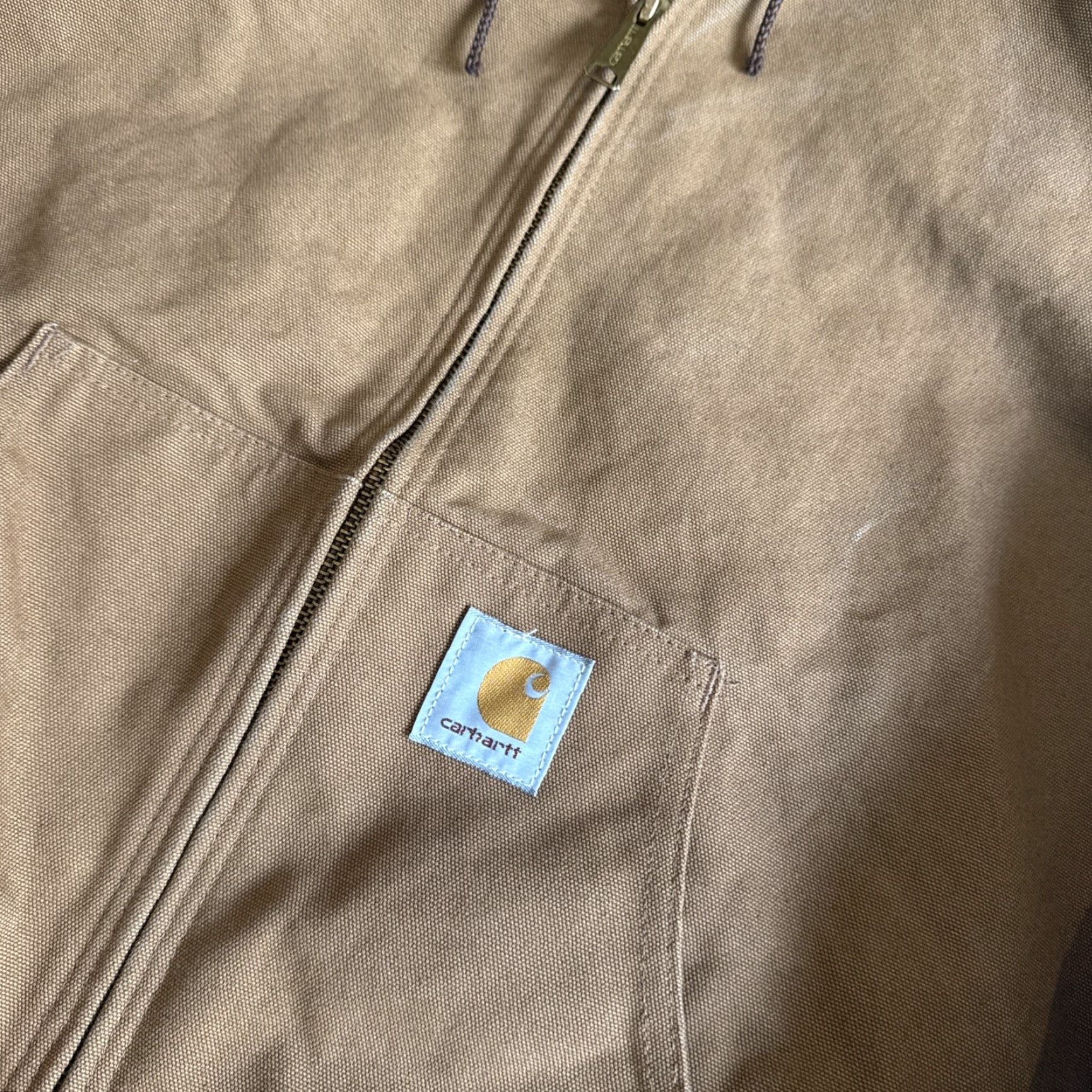 Carhartt VINTAGE Carhartt JR106 Workwear Jacket Full Zip-Up Brown 90s 2XL Mens Size US XXL / EU 58 / 5 - 2 Thumbnail