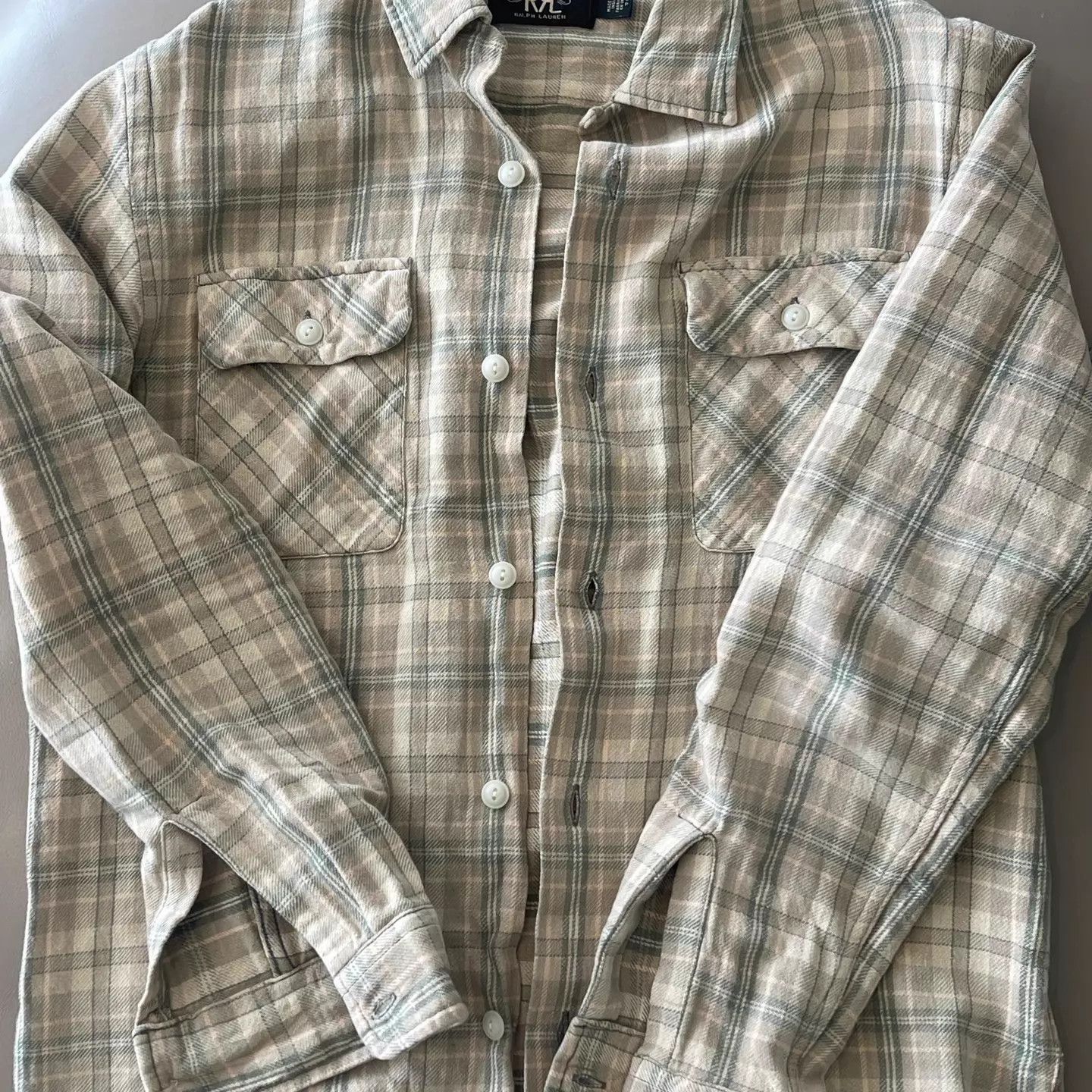 RRL Ralph Lauren RRL Double RL Vintage Western Striped Inner Shirt S Size US S / EU 44-46 / 1 - 3 Thumbnail