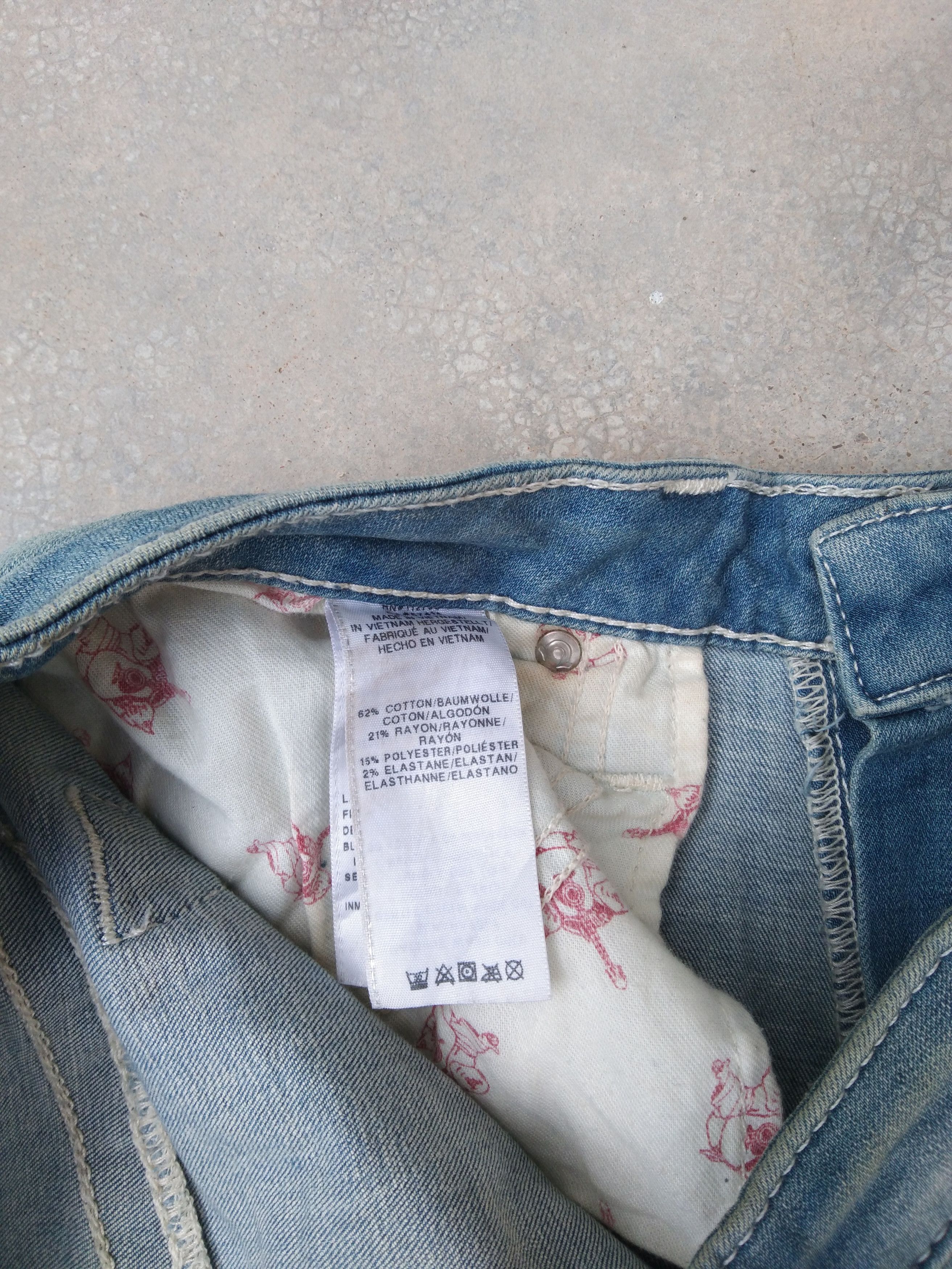 Japanese Brand × Jean × True Religion True Religion Jeans Skinny Leg 32x30 Size US 32 / EU 48 - 7 Thumbnail