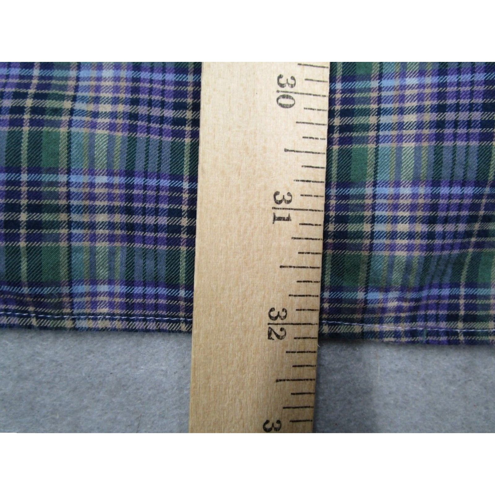 Polo Ralph Lauren VINTAGE Polo Ralph Lauren Shirt Mens 2XL Long Sleeve Button-Up Plaid Green Blue Pony Winter Size US XXL / EU 58 / 5 - 7 Thumbnail