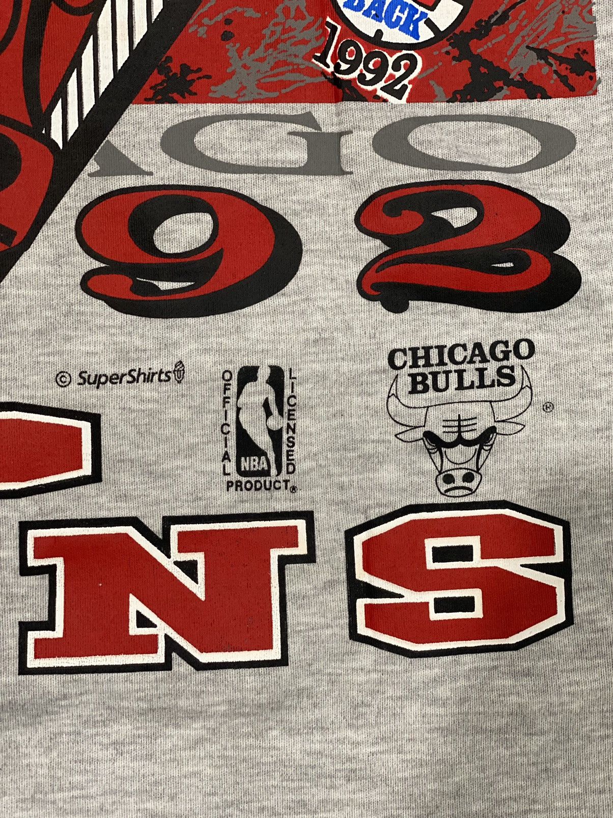 Other 1992 Chicago bulls t-shirt Size US L / EU 52-54 / 3 - 7 Thumbnail