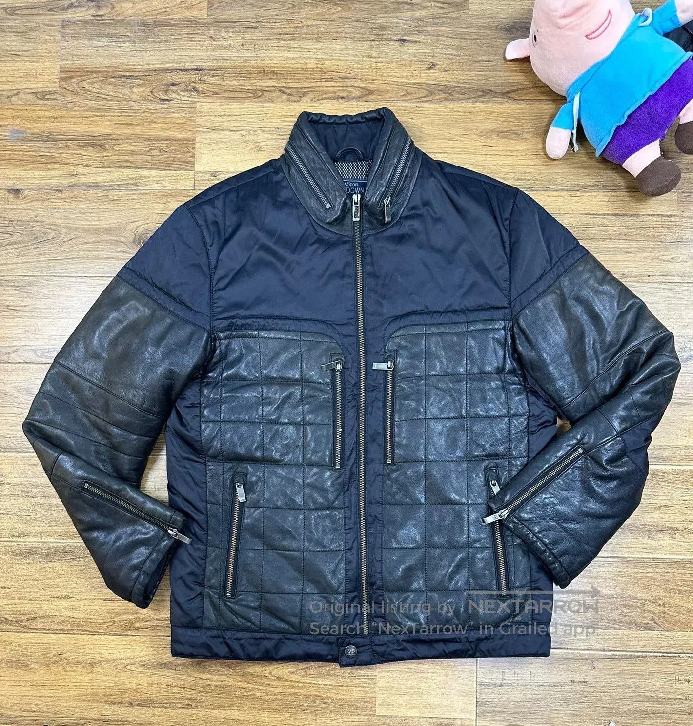 Ermenegildo Zegna Ermenegildo Zegna Men's Leather Jacket XL. Size US XL / EU 56 / 4 - 1 Thumbnail