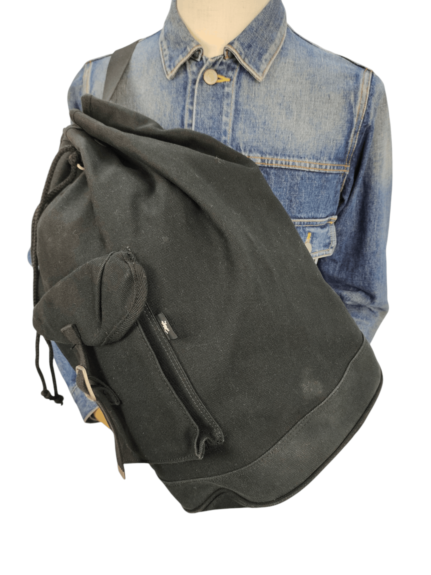 agnes b. Vintage Agnes B Voyage Canvas Bucket Crossbody Bag Size ONE SIZE - 4 Thumbnail