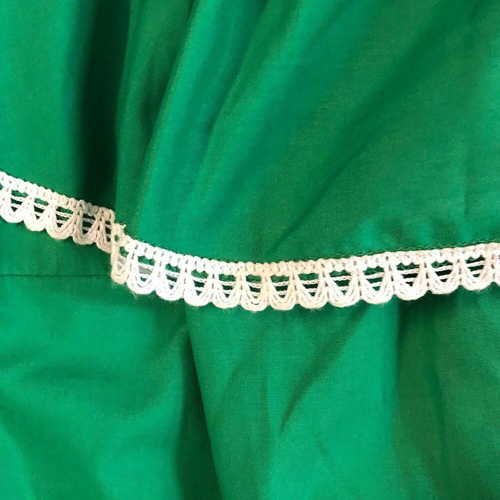 Designer Pre Owned Green Hand Made Blouse Xl Size XL / US 12-14 / IT 48-50 - 3 Thumbnail