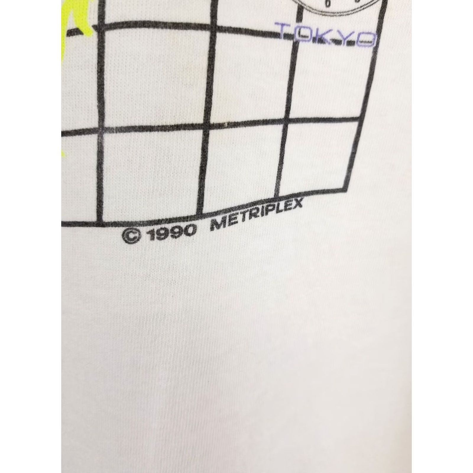 Vintage VINTAGE 1992 METRIPLEX WORLD TOUR GLOBAL 24 SINGLE STITCH WHITE T-SHIRT SZ XL Size US XL / EU 56 / 4 - 2 Thumbnail