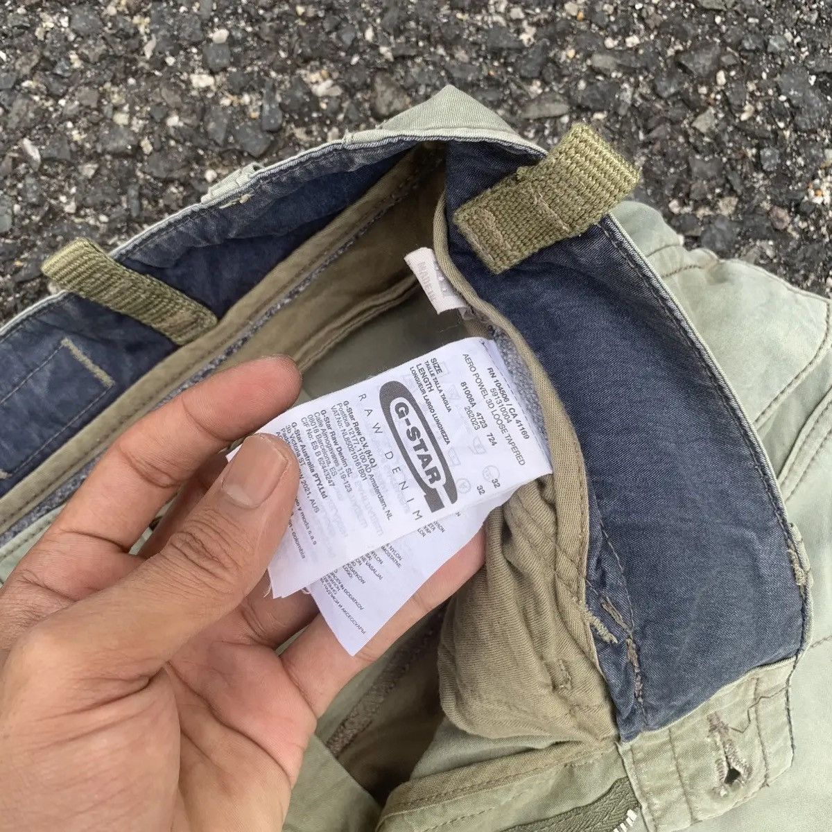 G-Star G-STAR RAW JAPAN UTILITY FADED CURVE BANANA LEGS PANTS Size US 32 / EU 48 - 9 Thumbnail