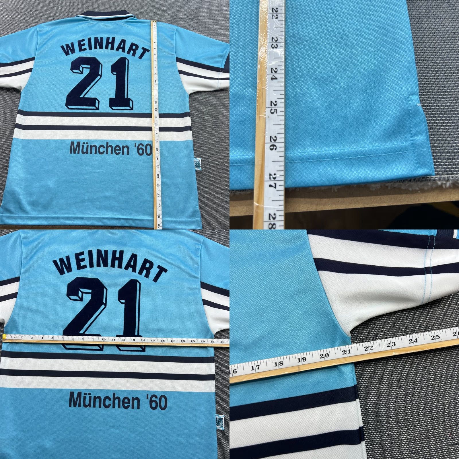 Adidas TSV 1860 Munich 1997 1998 Home Football Jersey Mens Medium NIke Shirt Size US L / EU 52-54 / 3 - 9 Thumbnail