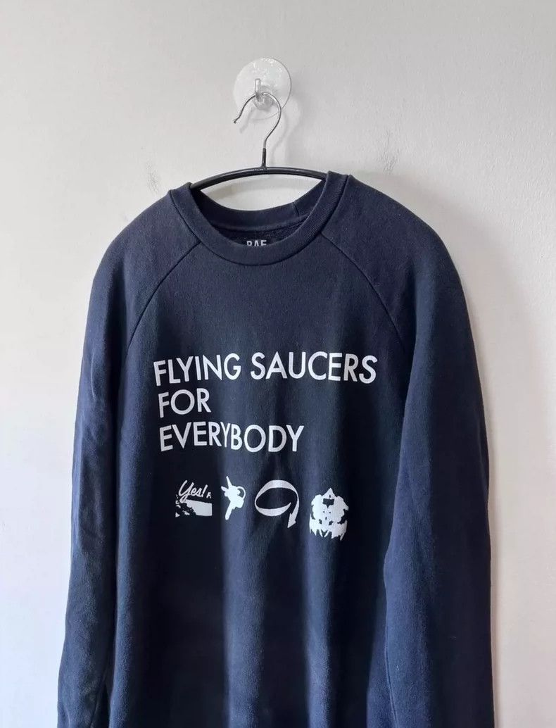 Raf Simons Raf simons Flying saucers for everybody sweater Size US XS / EU 42 / 0 - 3 Thumbnail