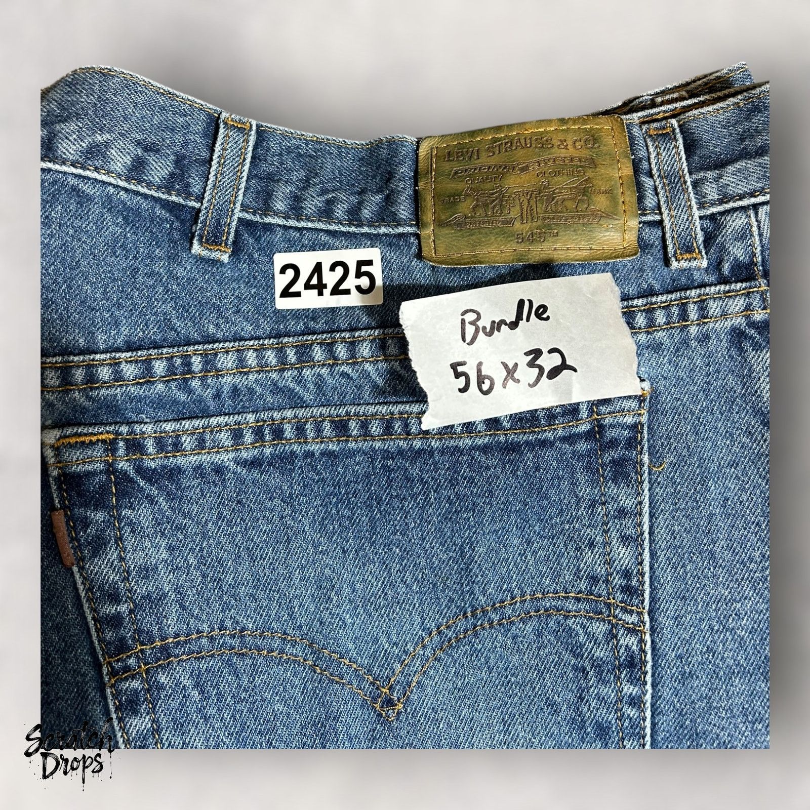 Levi's Vintage Levi's 545 Men's Jeans Deadstock W56 L32 Bundle of 2 Size US 38 / EU 54 - 8 Thumbnail