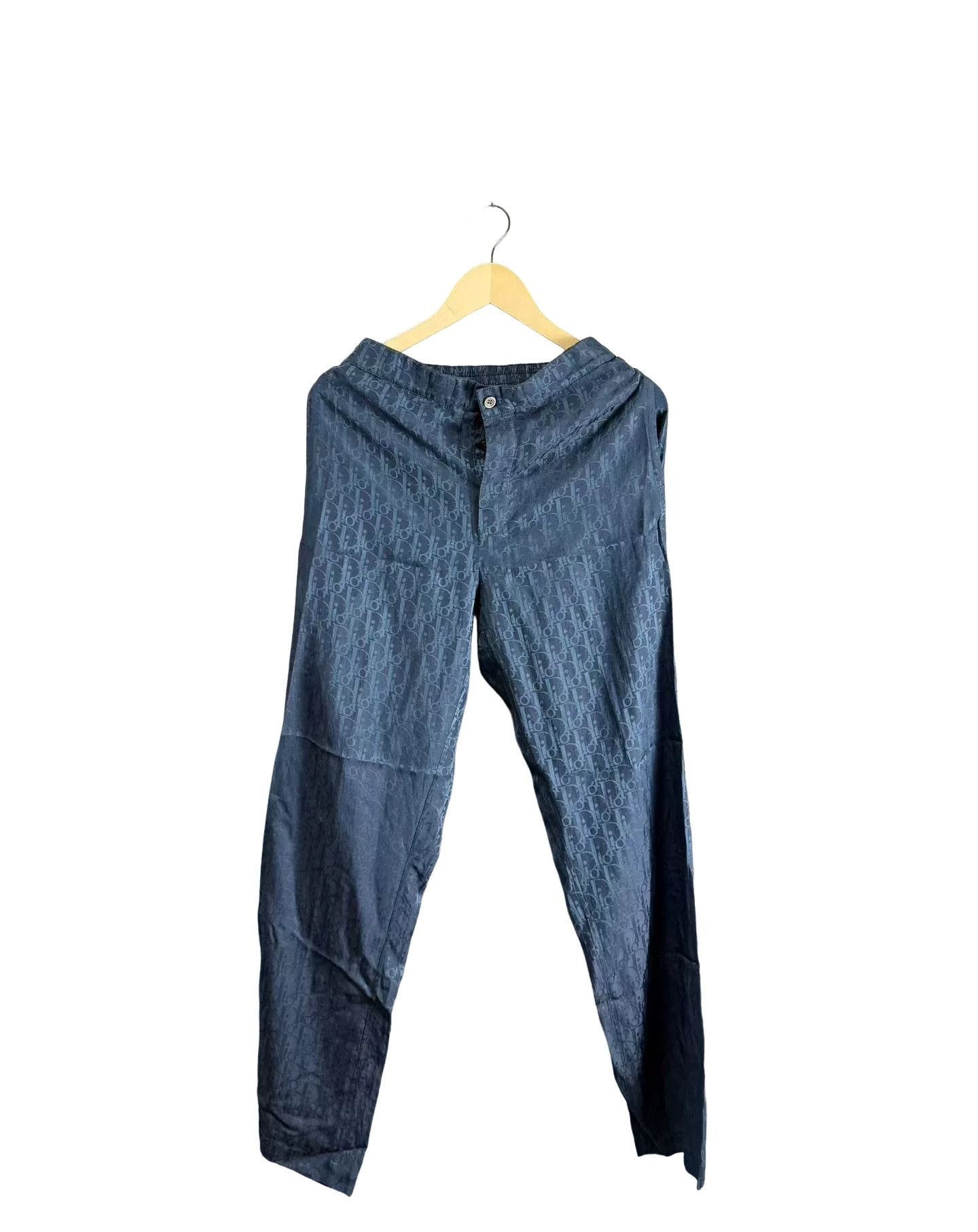 Dior Dior Monogram Silk Blend Trousers Size 46 Size US 30 / EU 46 - 1 Thumbnail