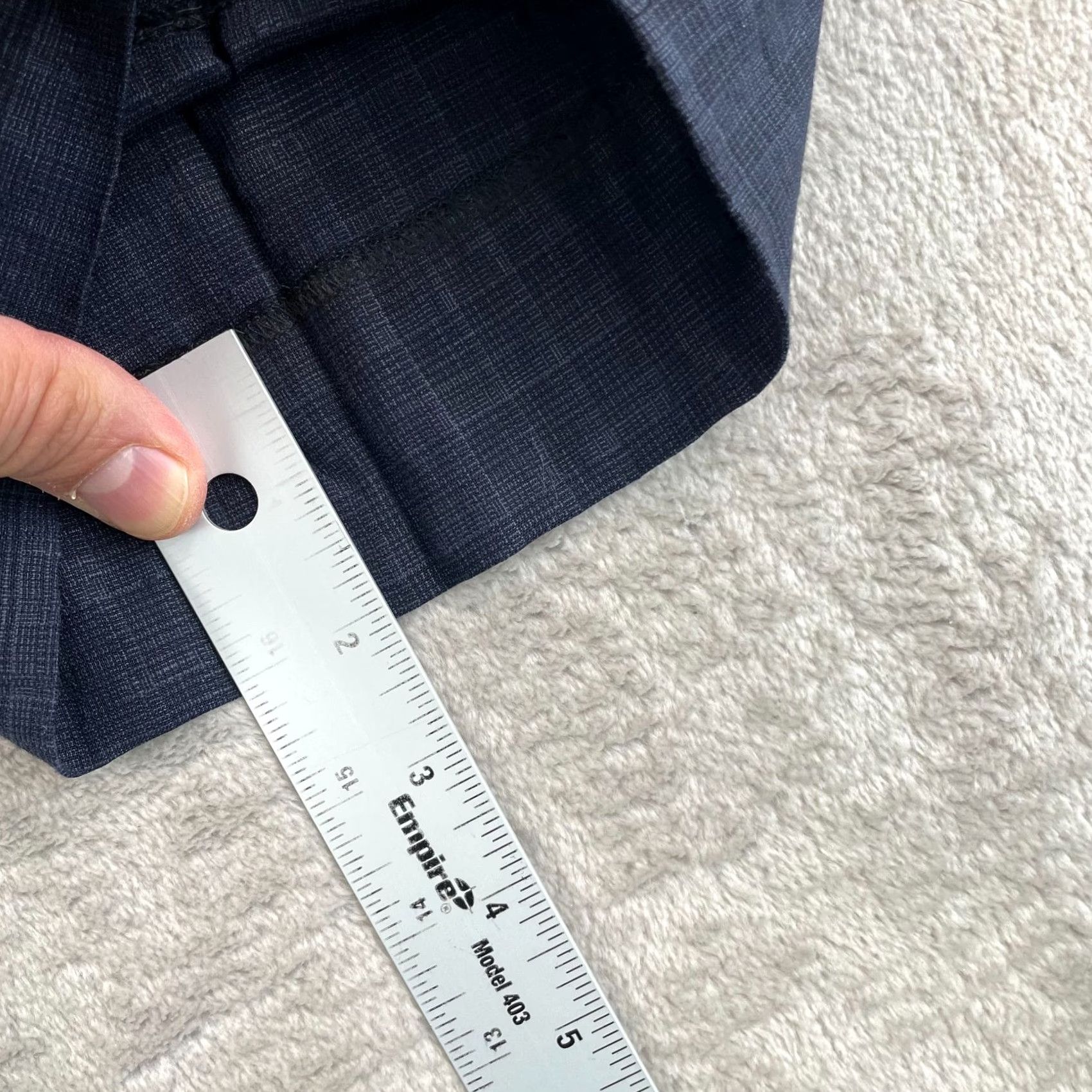 John Varvatos John Varvatos Collection Trouser Pants Men IT 52 US 36x31 Blue Wool Linen Dress Pants Size US 36 / EU 52 - 7 Thumbnail