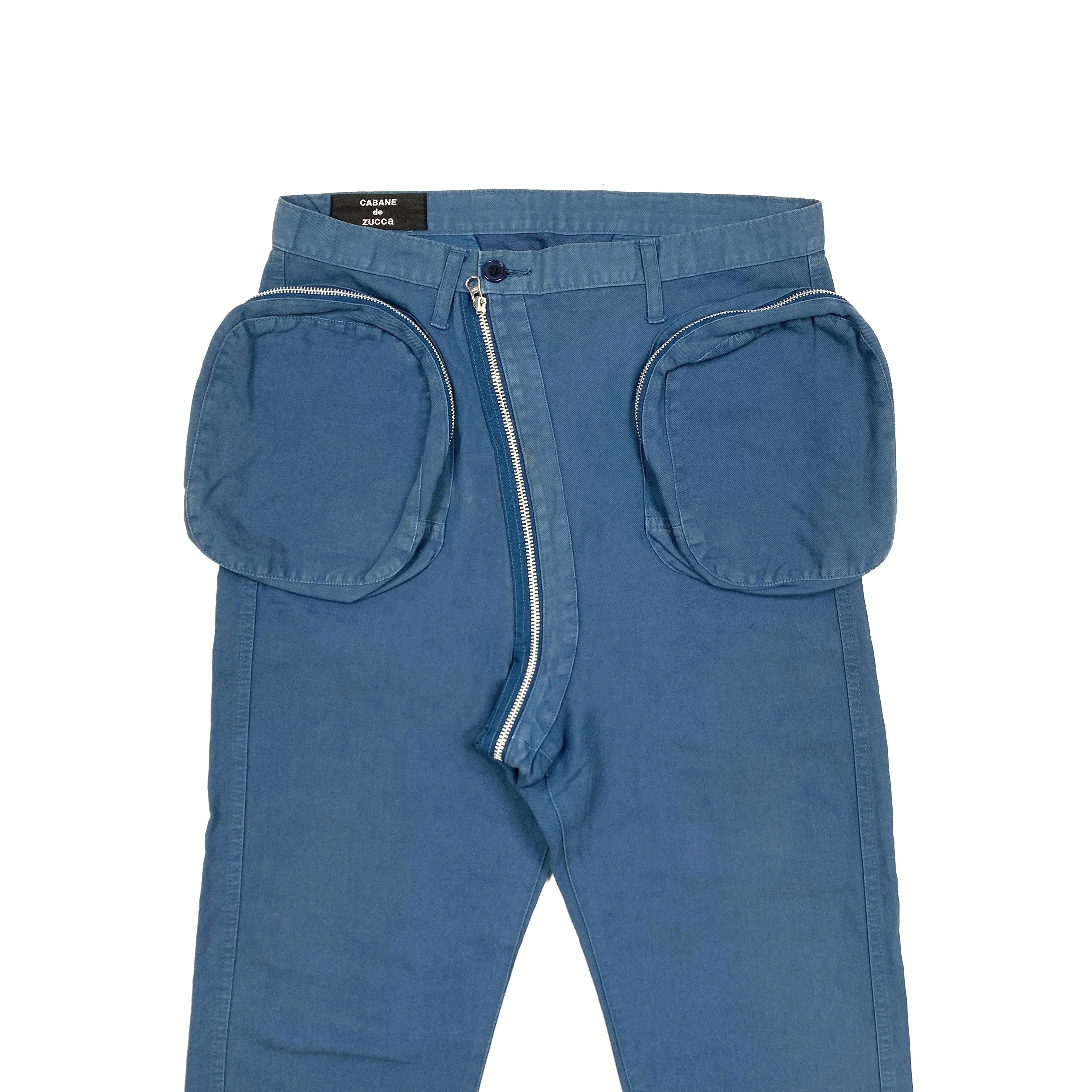 90s / 00s 3D Zip Cargo Pants