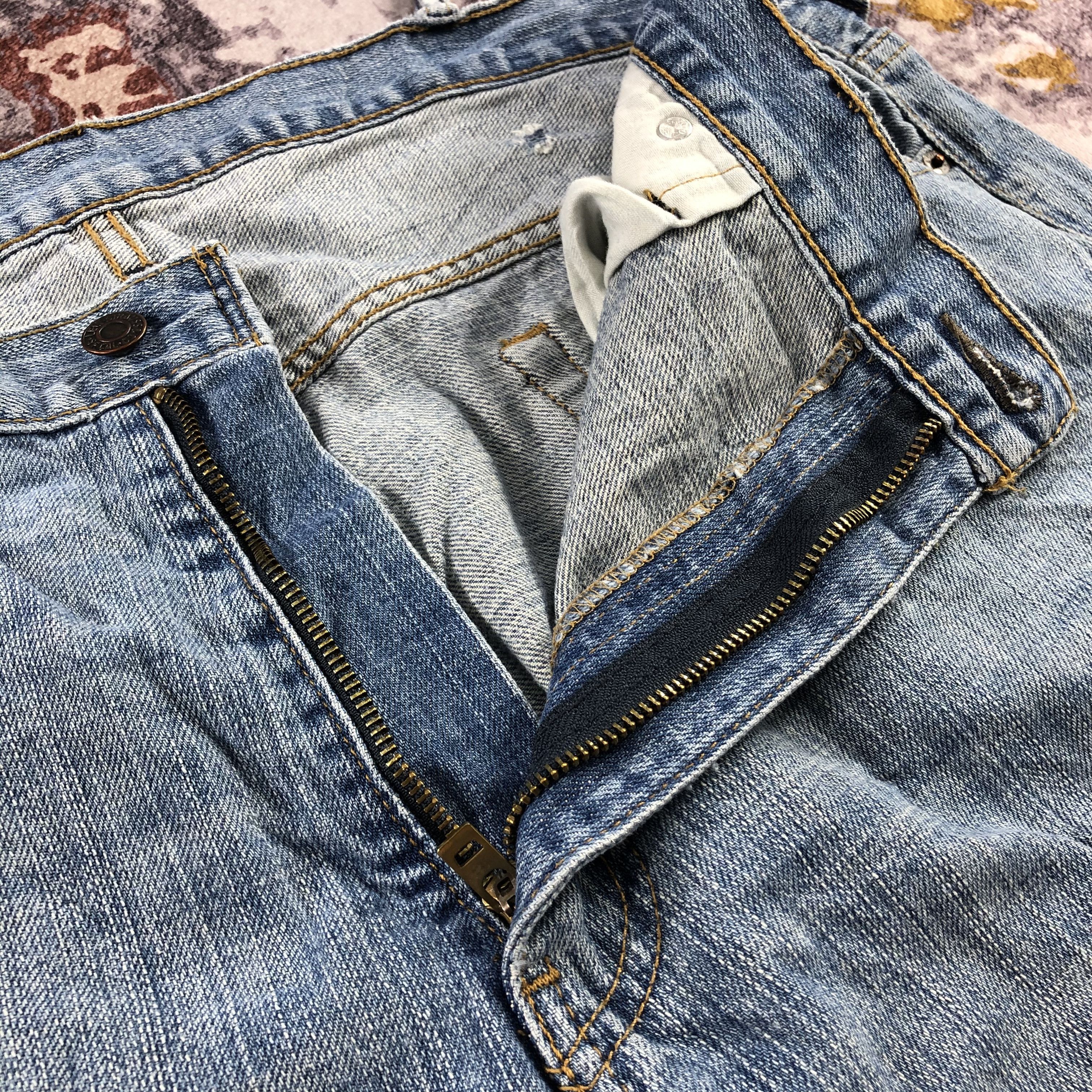 Levi's Vintage Blue Wash Levis 501 Jeans-JM2961 Size US 40 / EU 56 - 9 Thumbnail