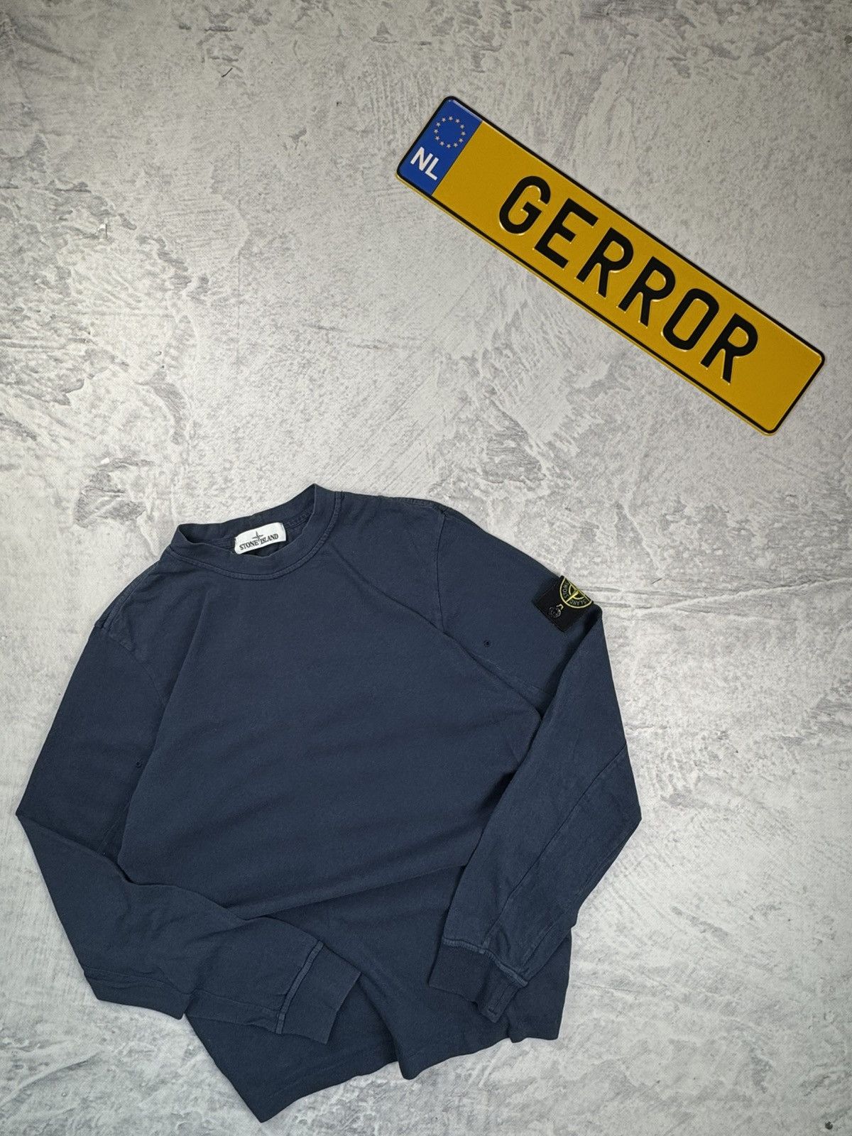 Stone Island × Vintage STONE ISLAND VINTAGE BASIC LOGO SWEATSHIRT Size US M / EU 48-50 / 2 - 3 Thumbnail