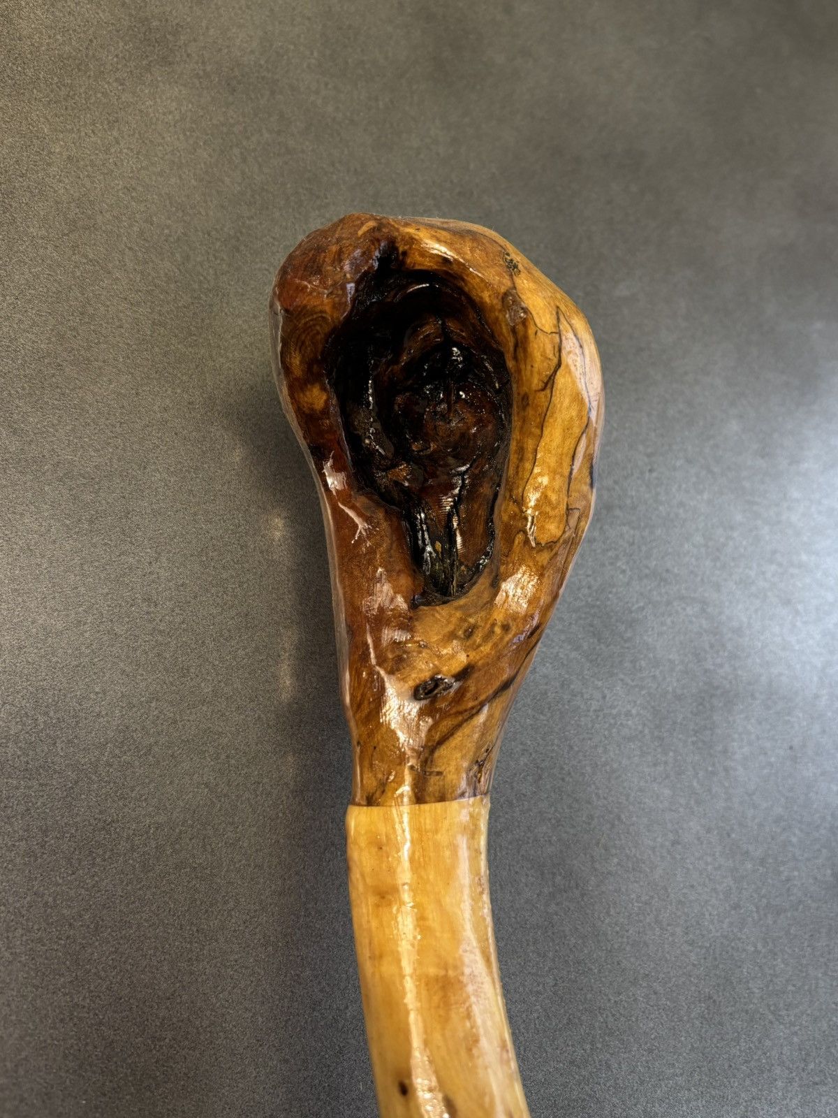 Vintage × Wood Wood Vintage Driftwood Walking Stick Stick Nation Cane Artisan Size ONE SIZE - 5 Thumbnail