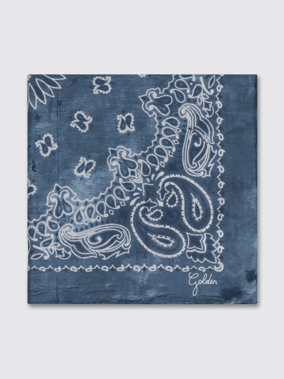 Golden Goose Golden Goose Neck Scarf Woman Denim Size ONE SIZE - 1 Thumbnail