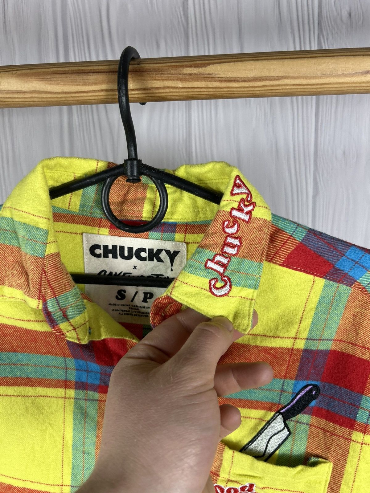 Expert Horror Rare Cakeworthy Chucky Child’s Play Flannel Shirt Size S Size US S / EU 44-46 / 1 - 7 Thumbnail