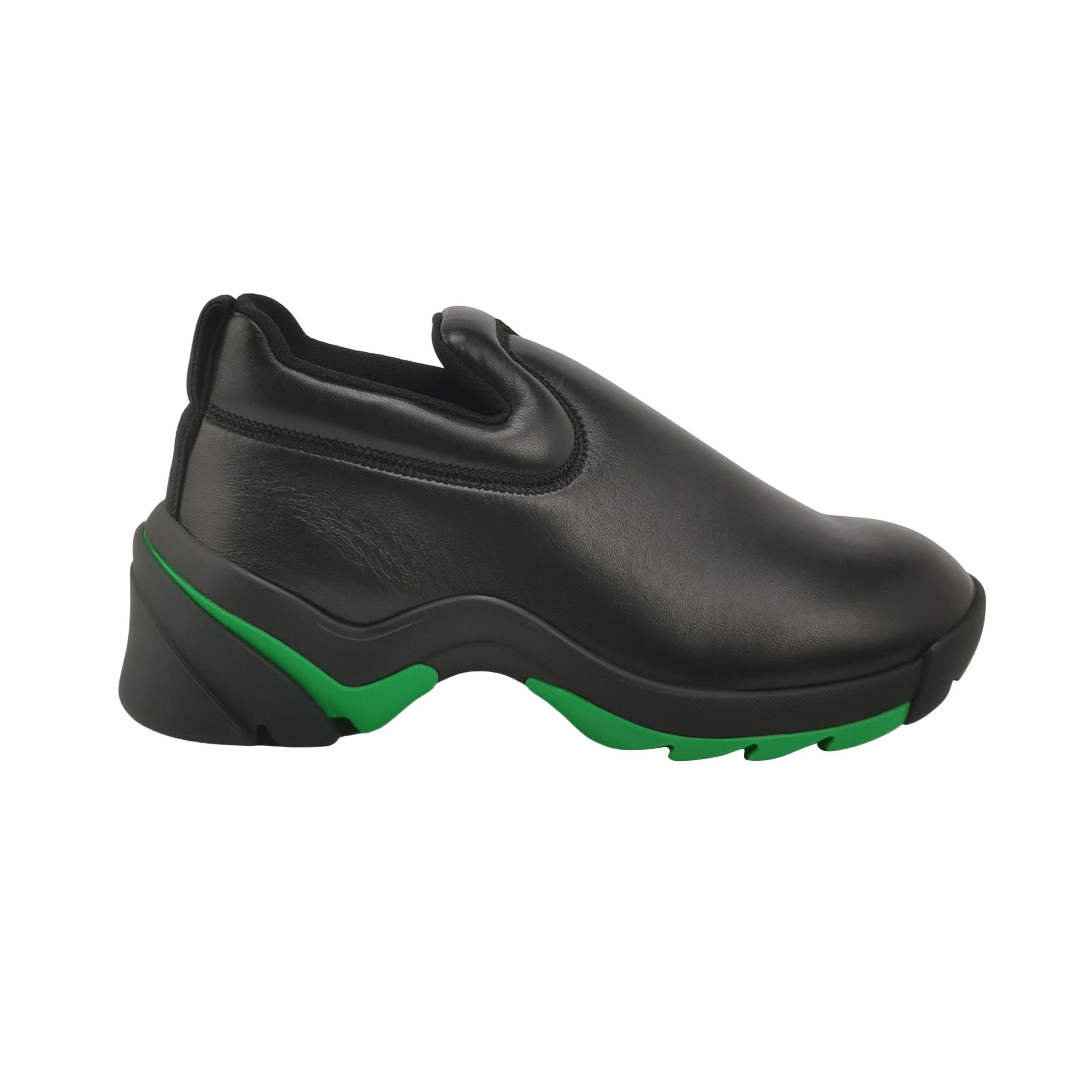 Bottega Veneta Bottega Veneta Green Sole Chunky Sneakers Size 39 Size US 6 / EU 39 - 1 Thumbnail