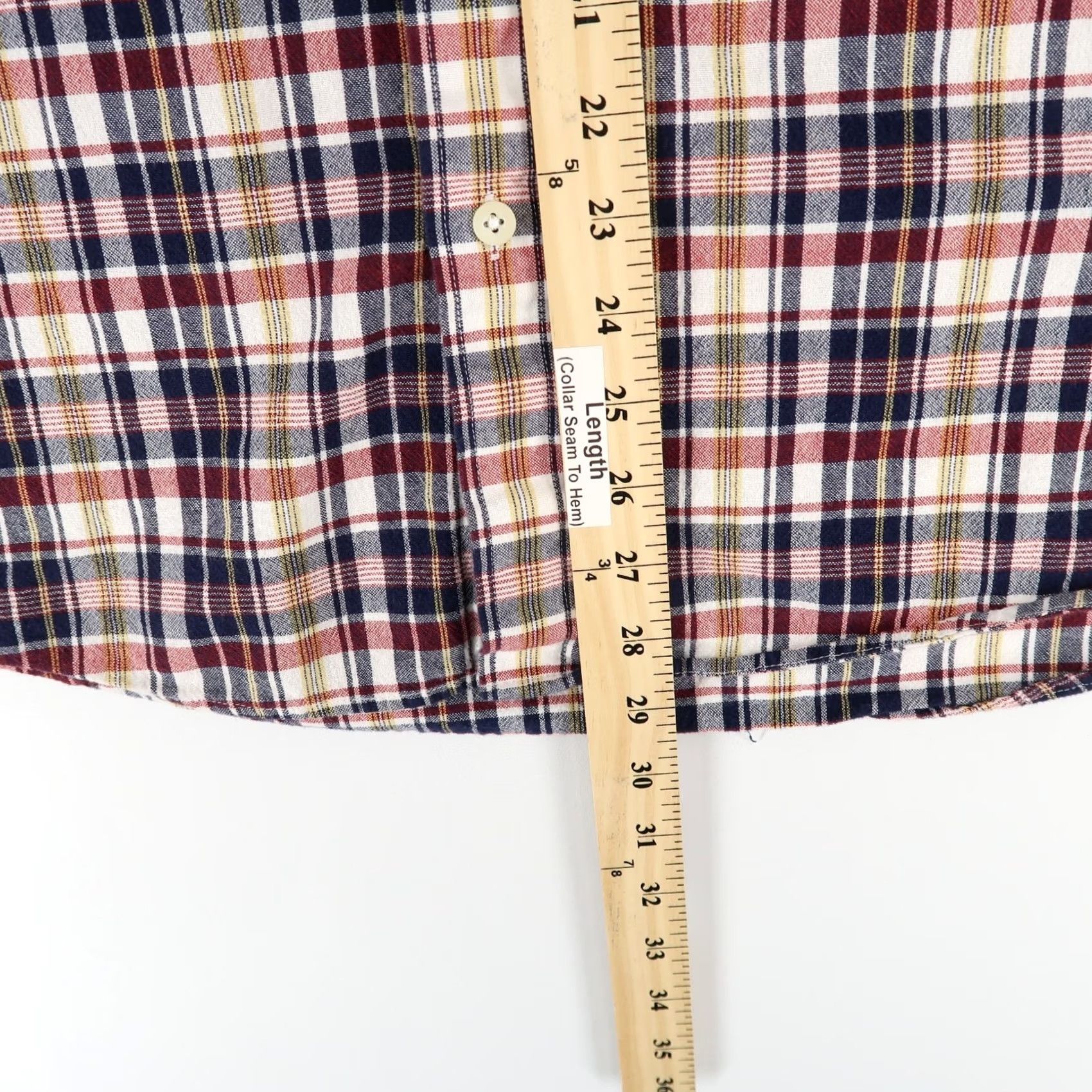 Pendleton Pendleton Shirt Mens XL Red Blue Plaid Button-Down Long Sleeve Chest Pocket Size US XL / EU 56 / 4 - 5 Thumbnail