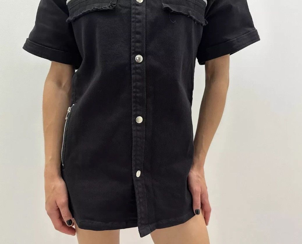 Other Vixxsin Gothic Goth Punk Shirt Black Rave Denim Eyes Size S / US 4 / IT 40 - 8 Thumbnail
