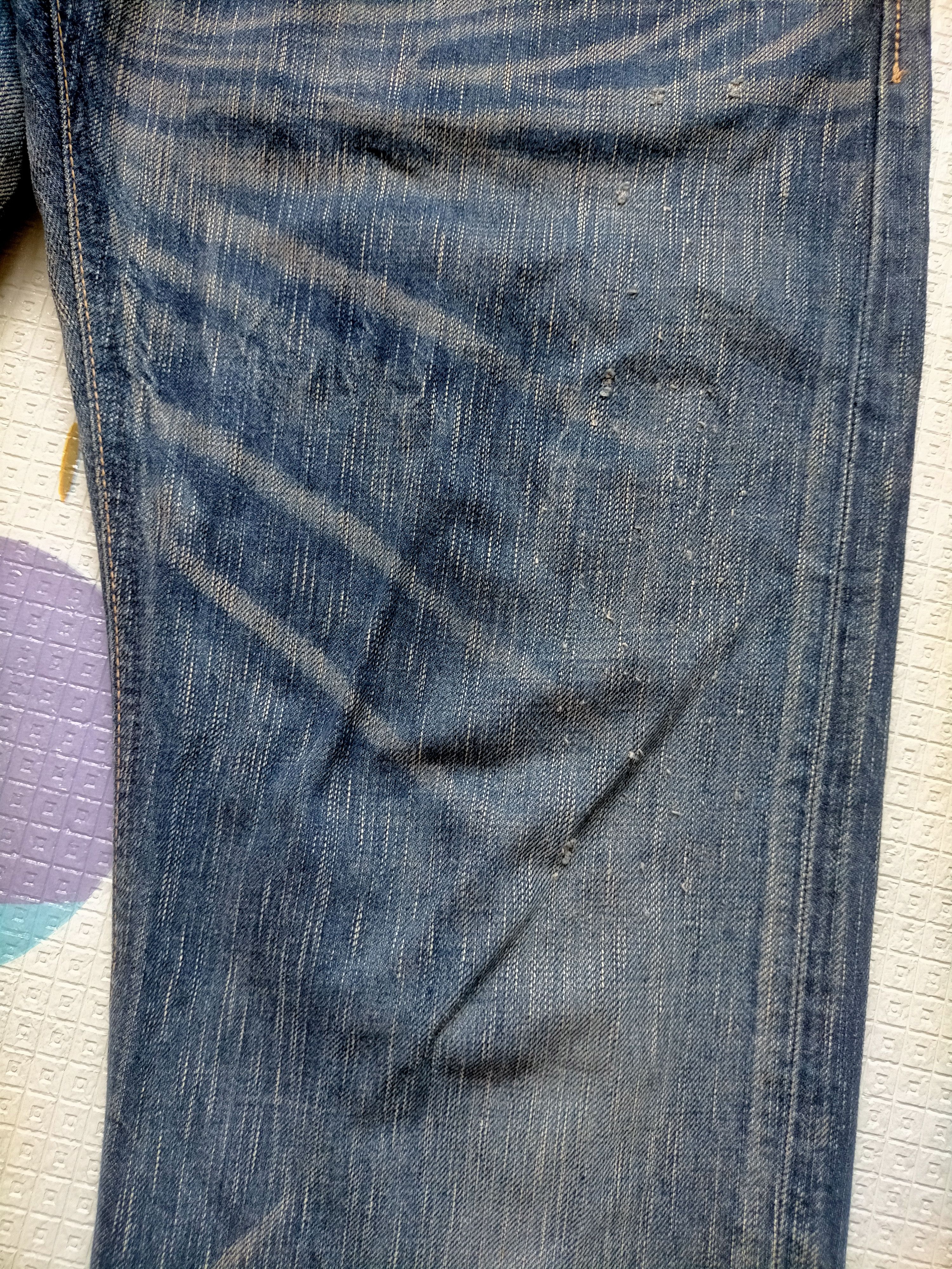 Edwin Flare Jeans Edwin 503 Blue Trip Boot cut Jeans Size US 33 - 8 Thumbnail