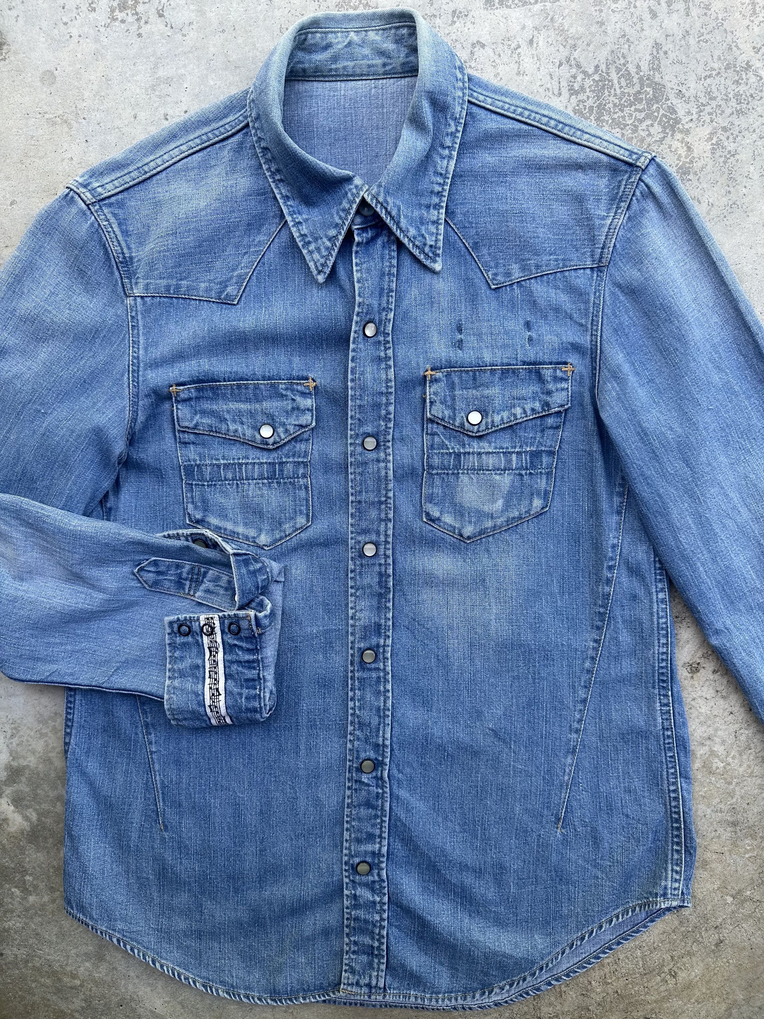 Number (N)ine Takahiromiyashita The Soloist Number Nine Denim Snap Button Size US L / EU 52-54 / 3 - 5 Thumbnail