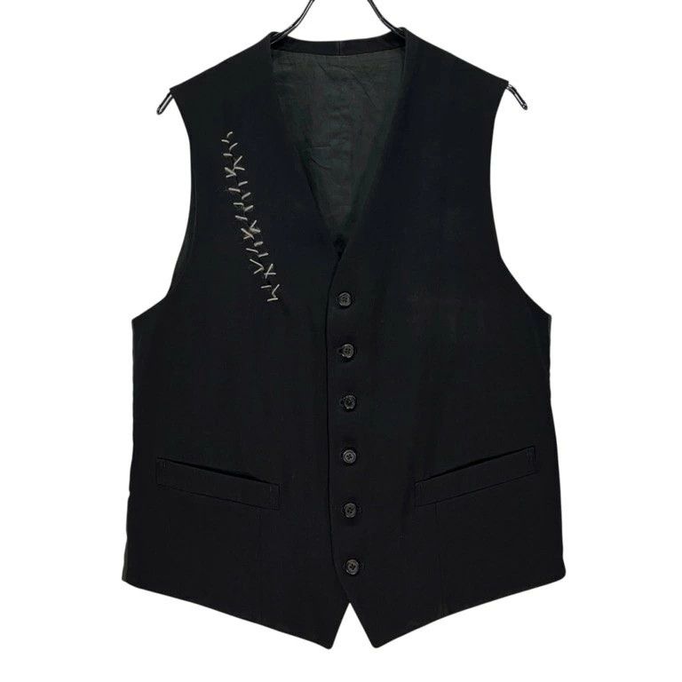 Yohji Yamamoto yohji yamamoto Y's for men wool gabardine vest