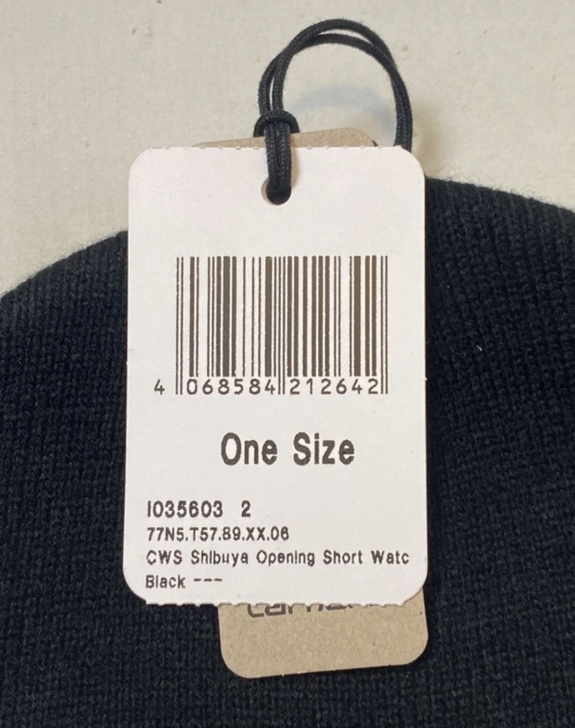 Carhartt Wip Carhartt Wip open store Shibuya size one black cap new Size ONE SIZE - 4 Thumbnail
