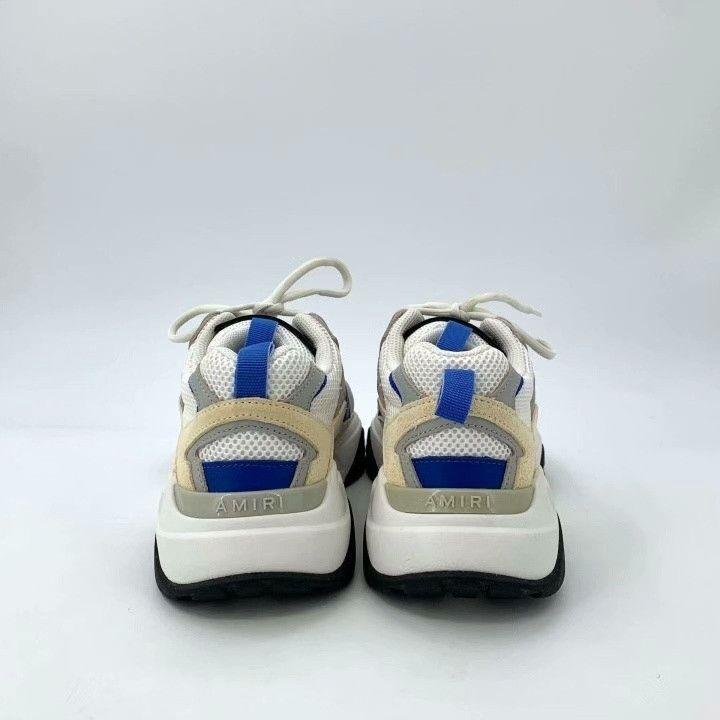 Amiri Amiri Color-Block Round-Toe Platform Sneakers Size US 7 / EU 40 - 4 Thumbnail