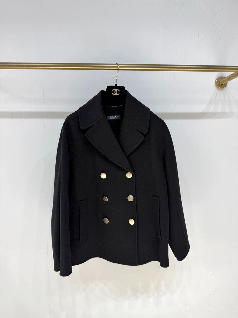 Max Mara Max Mara Double-breasted sheepwool overcoat Size XL / US 12-14 / IT 48-50 - 1 Thumbnail