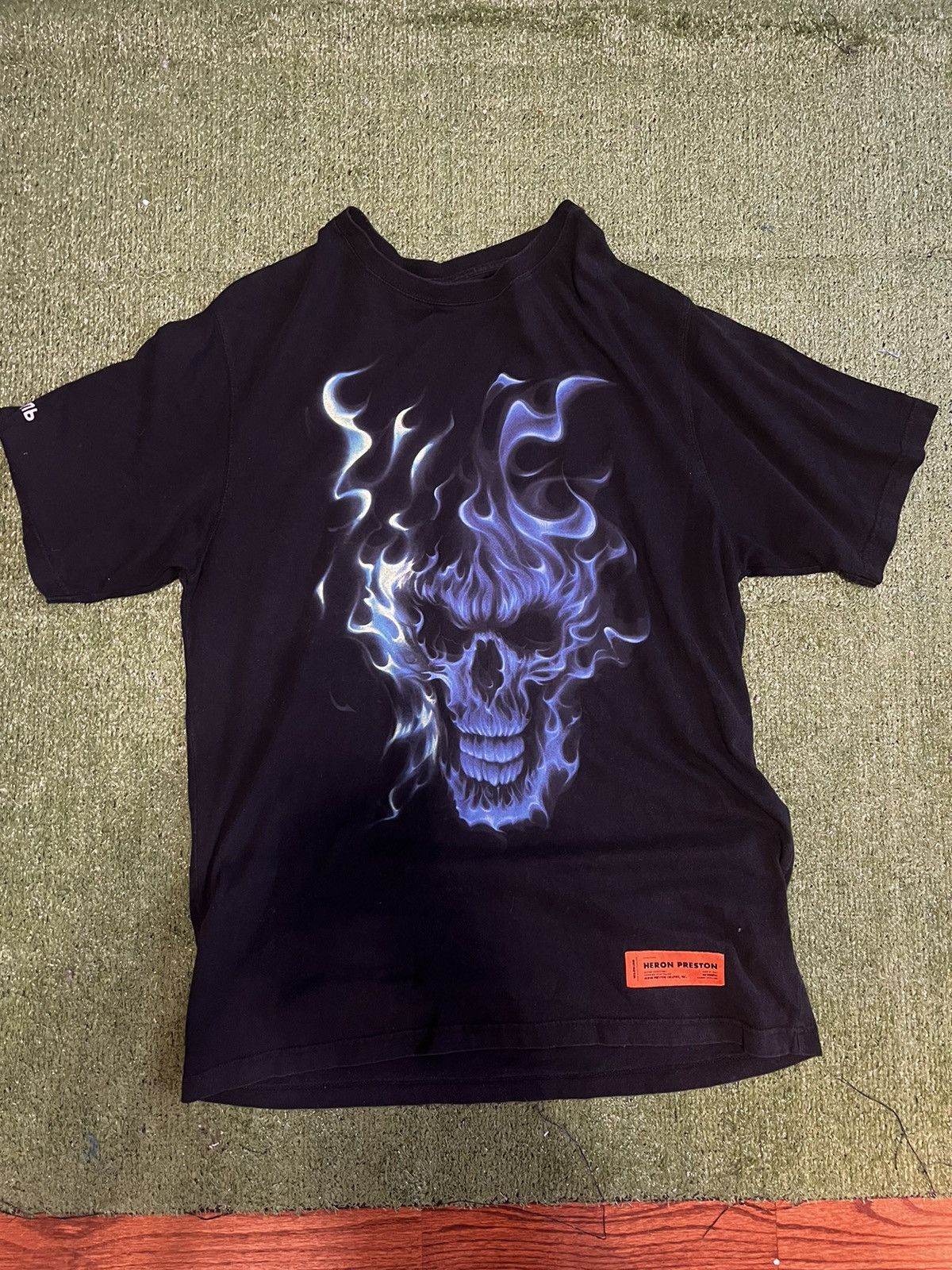 Heron Preston Heron Preston Faded Flaming s Size US M / EU 48-50 / 2 - 2 Thumbnail