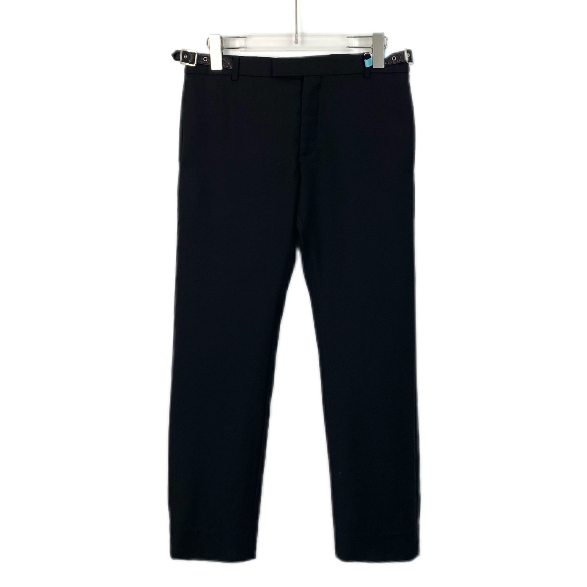 Yves Saint Laurent Saint Laurent Black Virgin Wool Pants Size US 30 / EU 46 - 1 Thumbnail