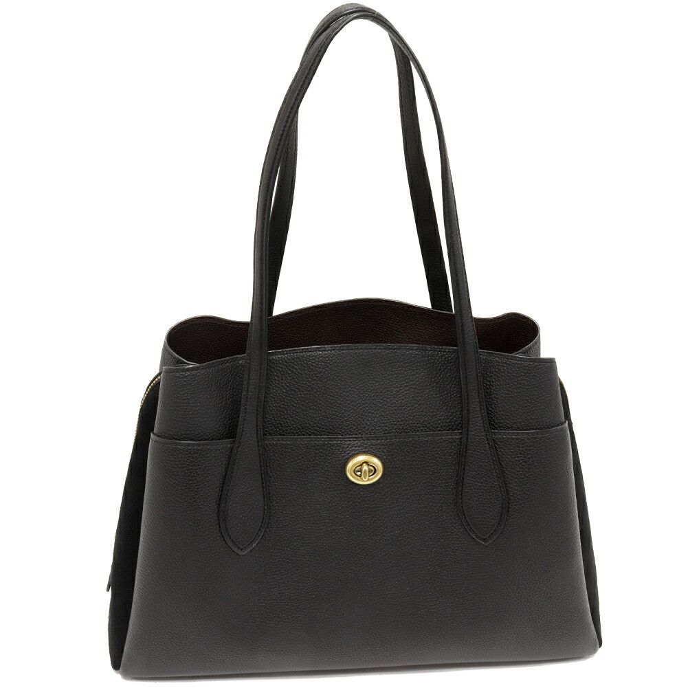 Coach Coach COACH Laura Carryall Leather Tote Bag Leather Tote Bag 89486 DUTY FREE for USA Size ONE SIZE - 1 Thumbnail
