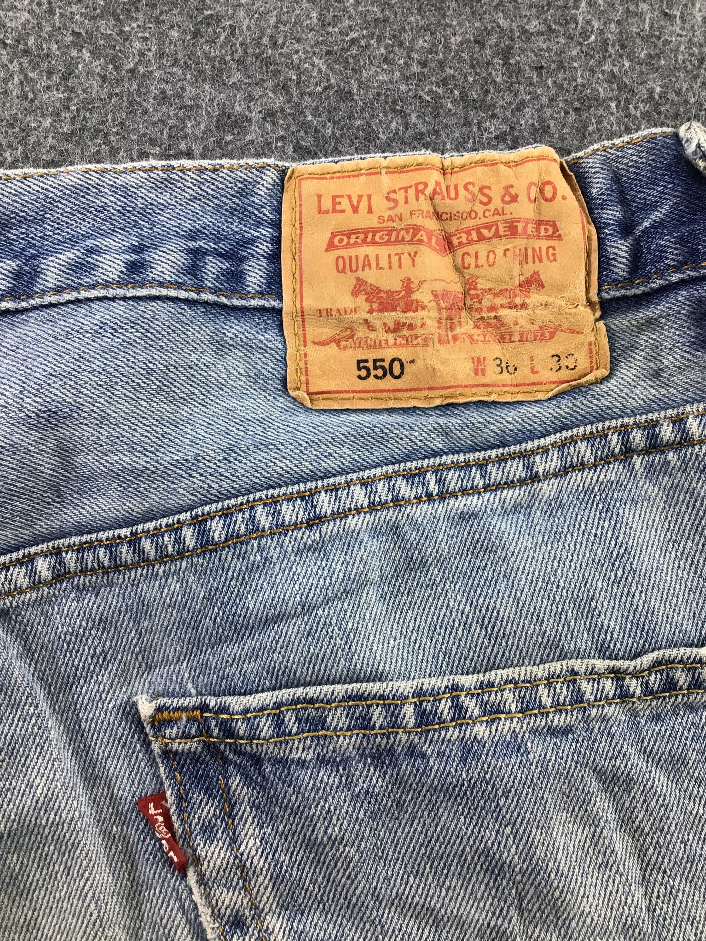 Levi's × Vintage Vintage Levis 550 Jeans-JM241 Size US 35 - 5 Thumbnail