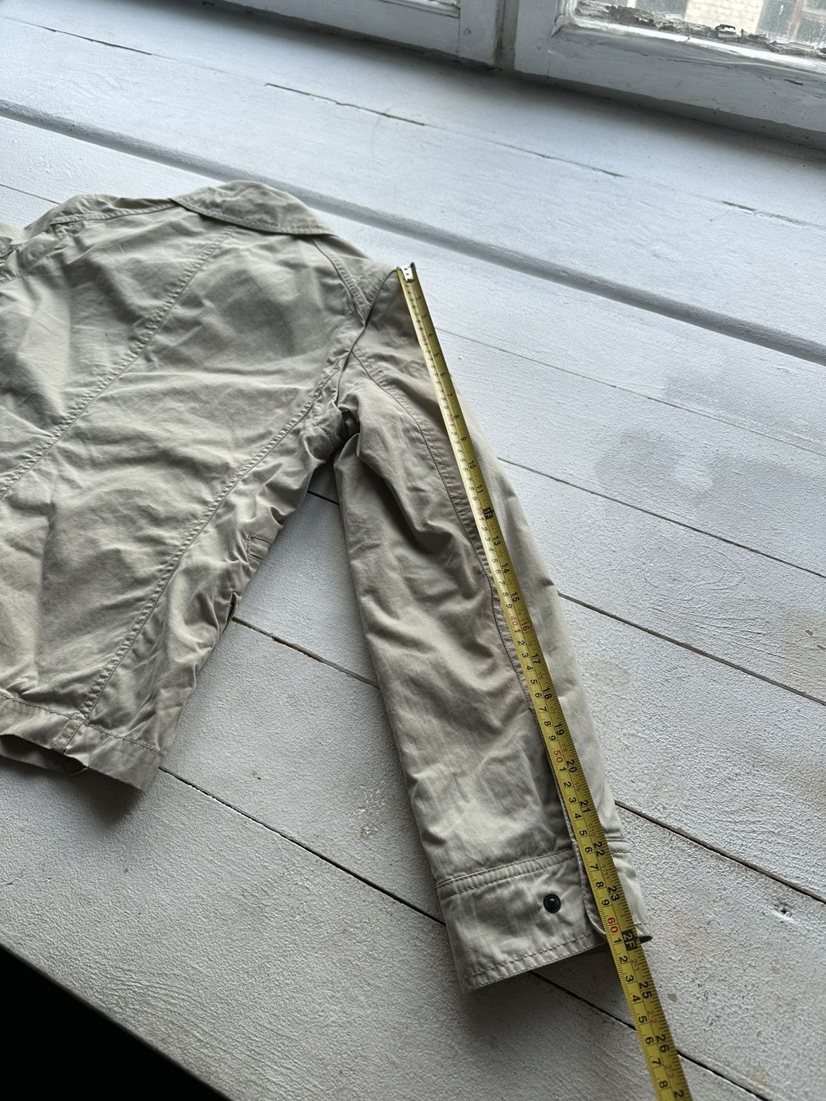 Max Mara × Weekend Max Mara 🚨RARE Max Mara Weekend Jacket beige distress luxury Size M / US 6-8 / IT 42-44 - 19 Thumbnail