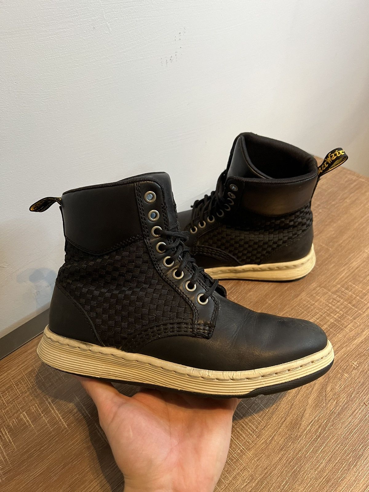 Dr Martens Boots Women’s 7 Rigal Black Shoes Leather