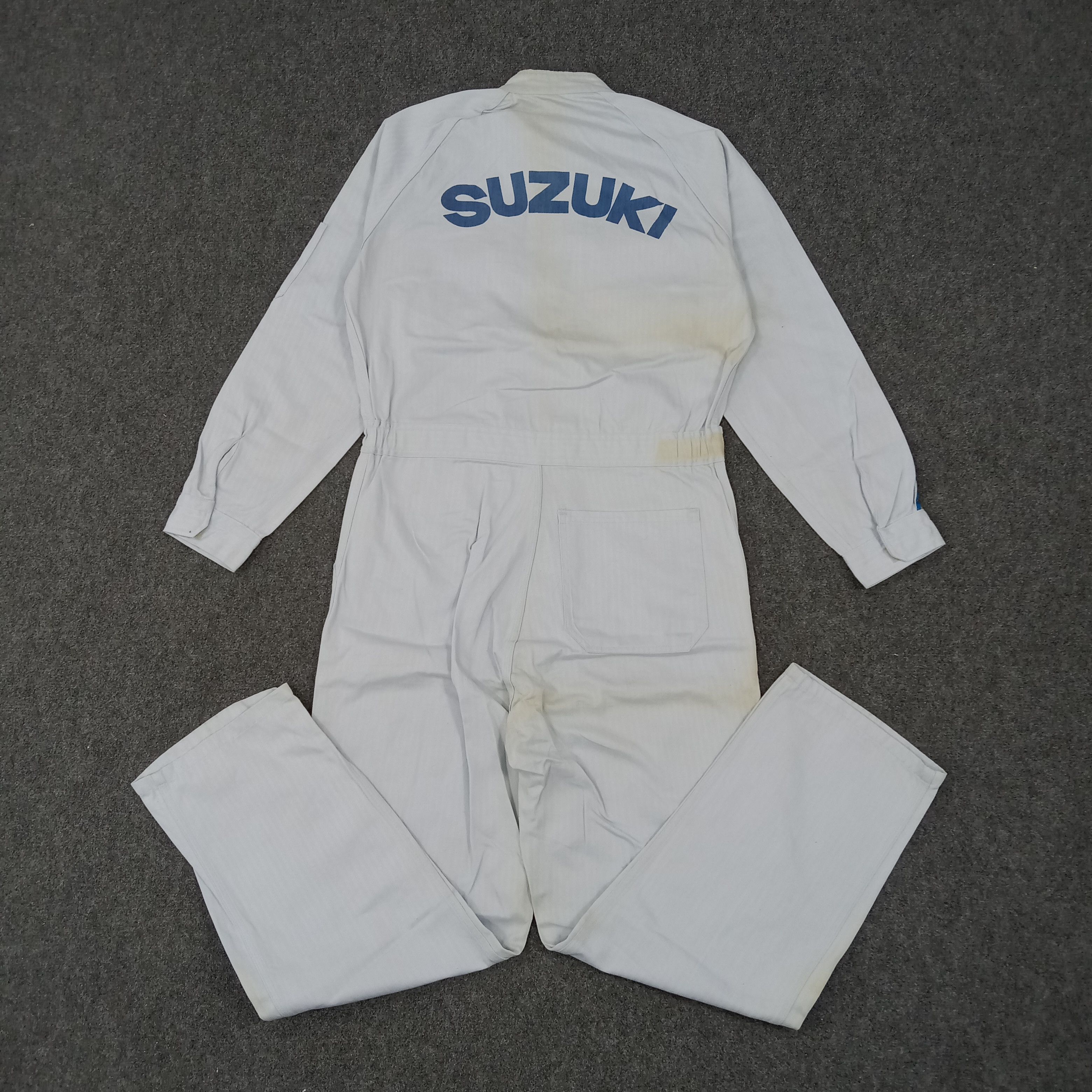Japanese Brand × Vintage Suzuki Japanese Racing Motorsports Coverall Jacket Size US M / EU 48-50 / 2 - 1 Thumbnail