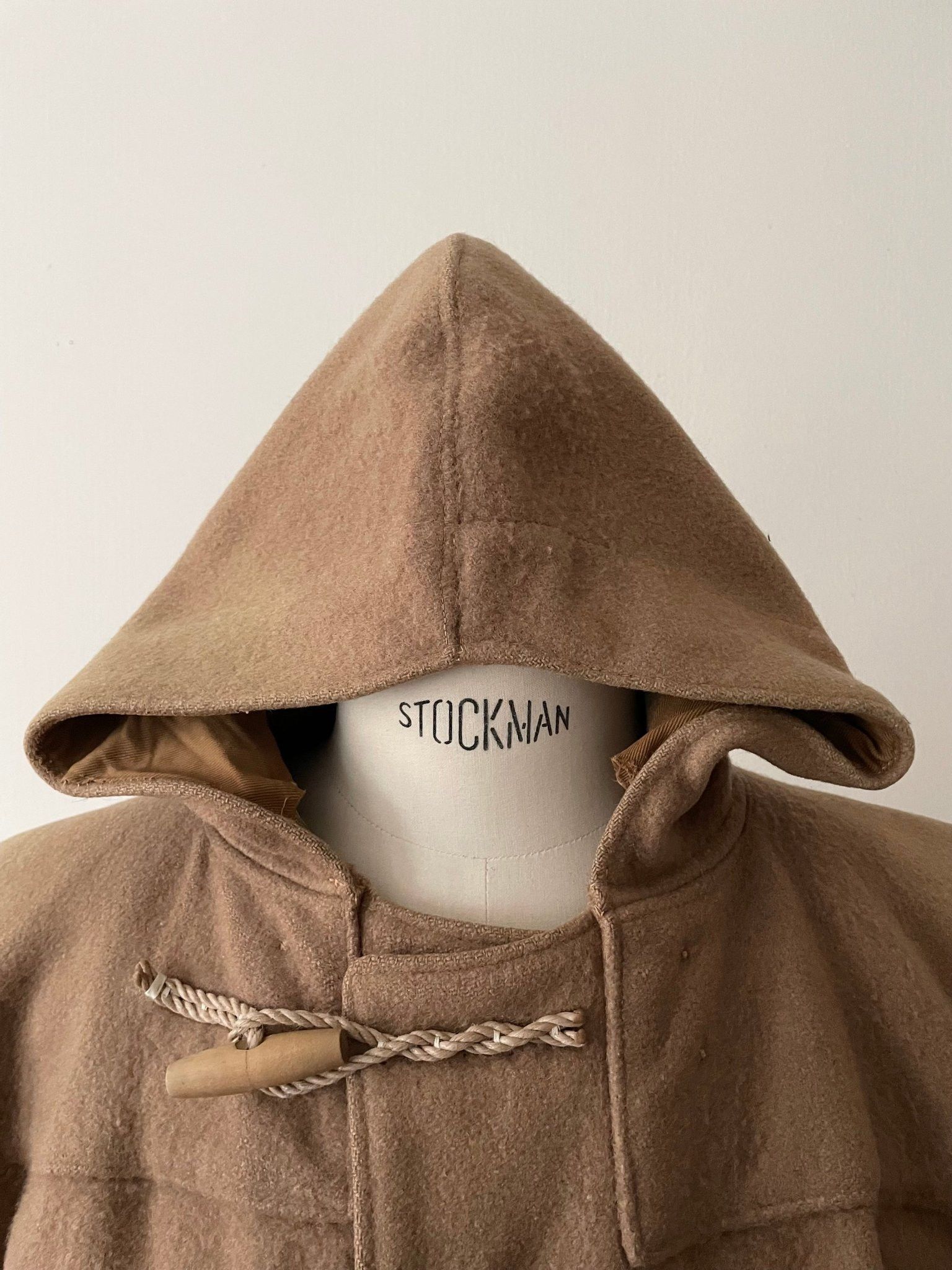 Vintage 1940's WWII British Royal Navy Duffel Coat - Large Size US L / EU 52-54 / 3 - 6 Thumbnail
