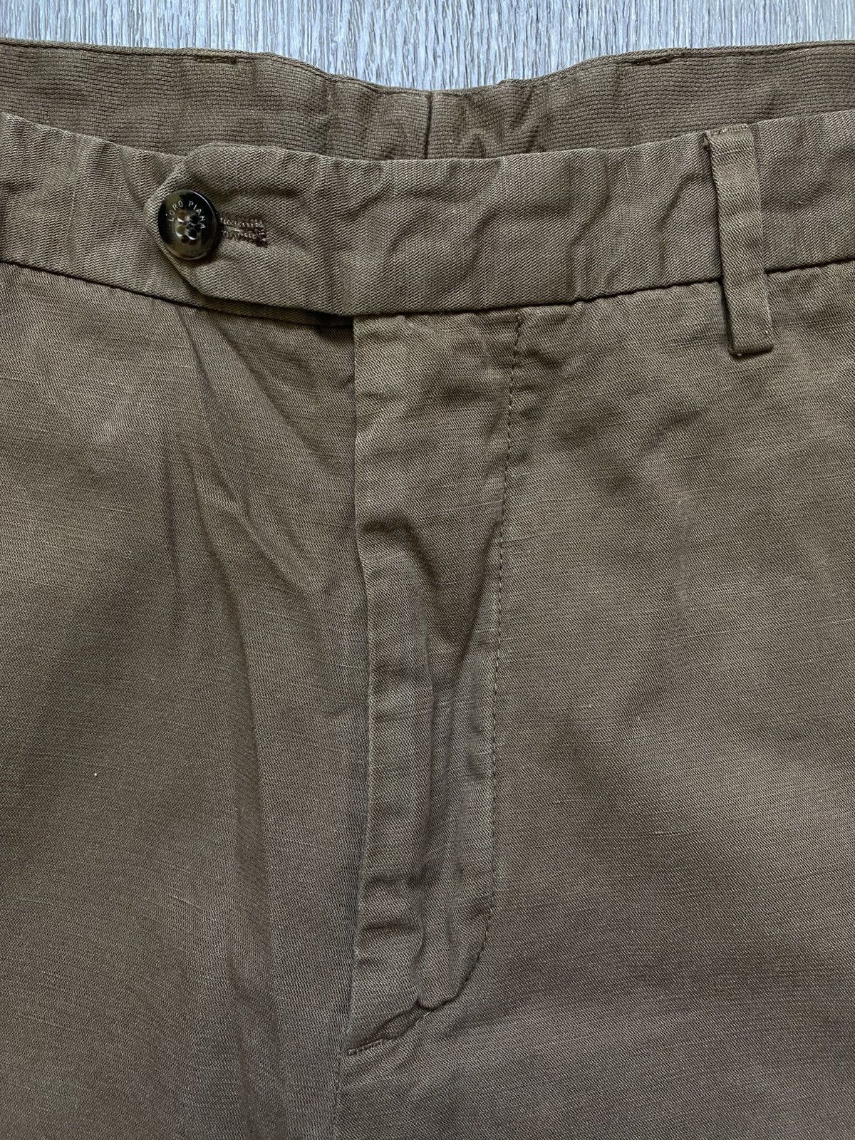 Loro Piana Loro Piana Chocolate Cotton Chino Pants Trousers Jeans Denim Size US 36 / EU 52 - 8 Thumbnail