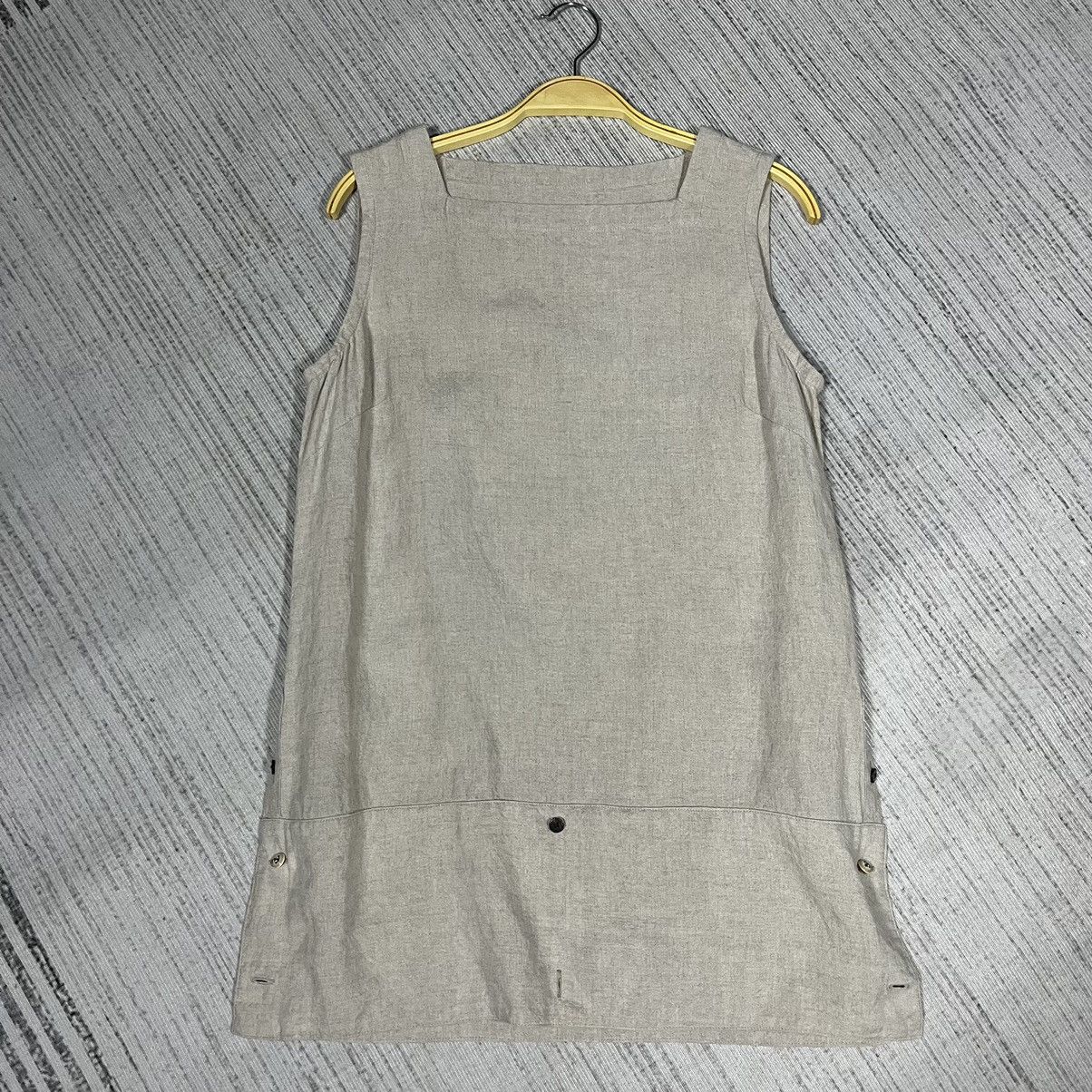Kapital A6 Kapital Sleeveles khaki cenves Apron Size US XS / EU 42 / 0 - 6 Thumbnail