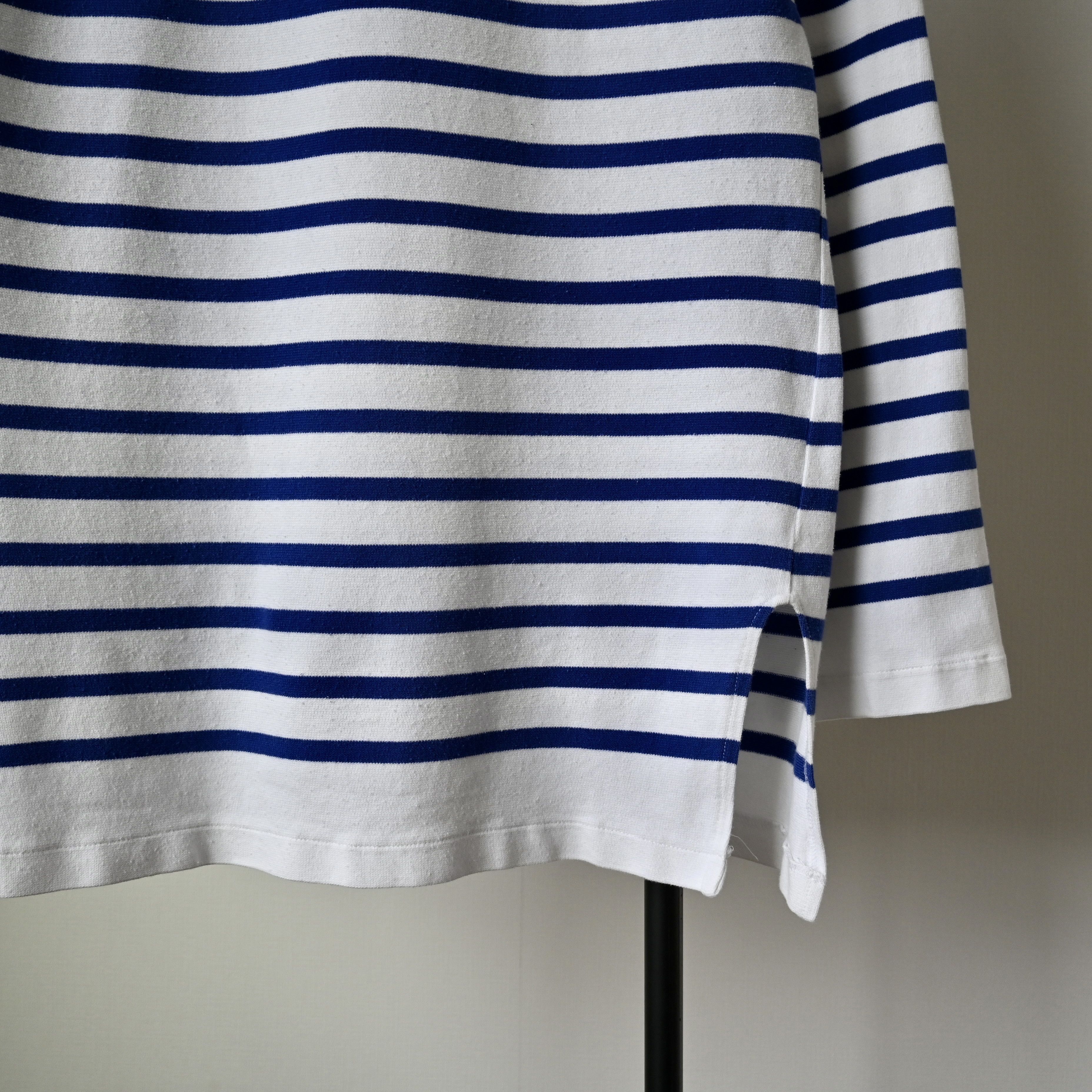 Vintage VTG 1990s Le Minor cotton sailor shirt, striped, T.5/XXL Size US XXL / EU 58 / 5 - 4 Thumbnail