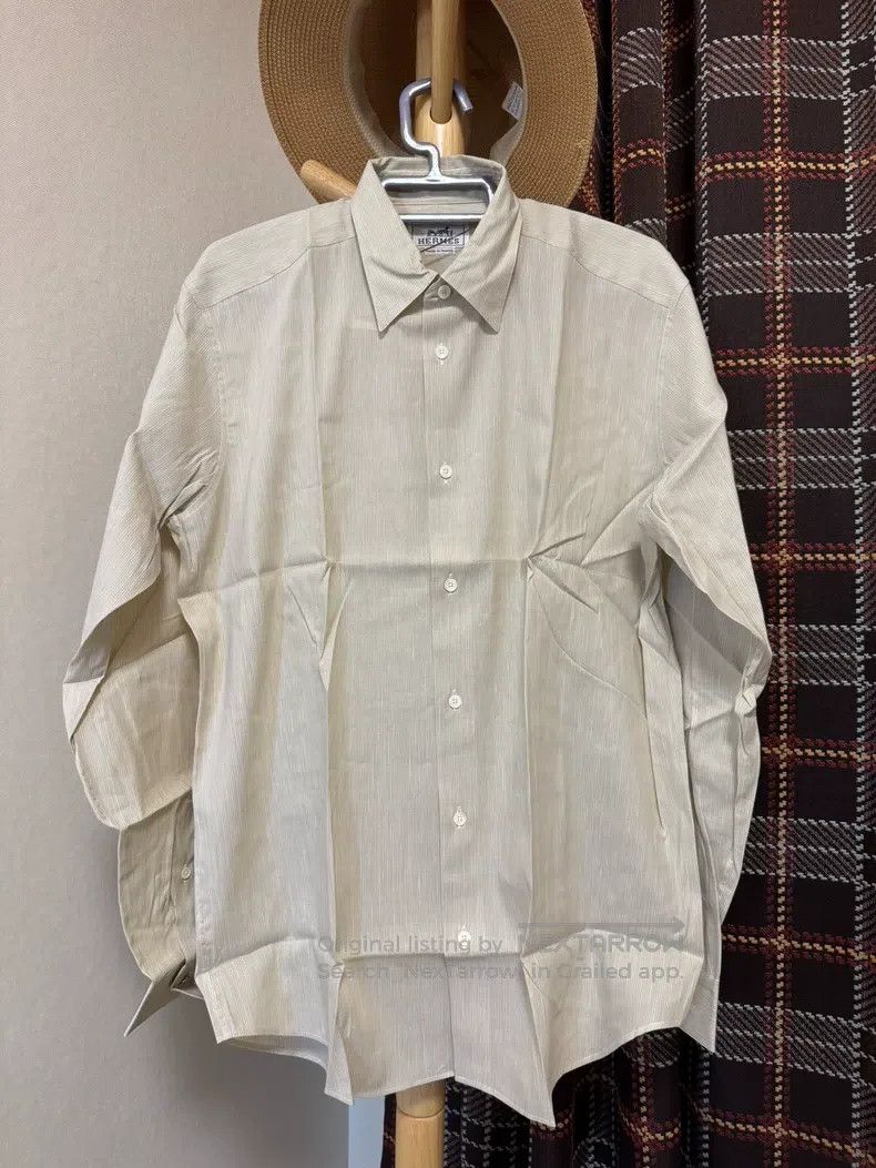Hermes Hermes size 39 Linen shirt, 75% linen + 25% cotton. Size US M / EU 48-50 / 2 - 1 Thumbnail