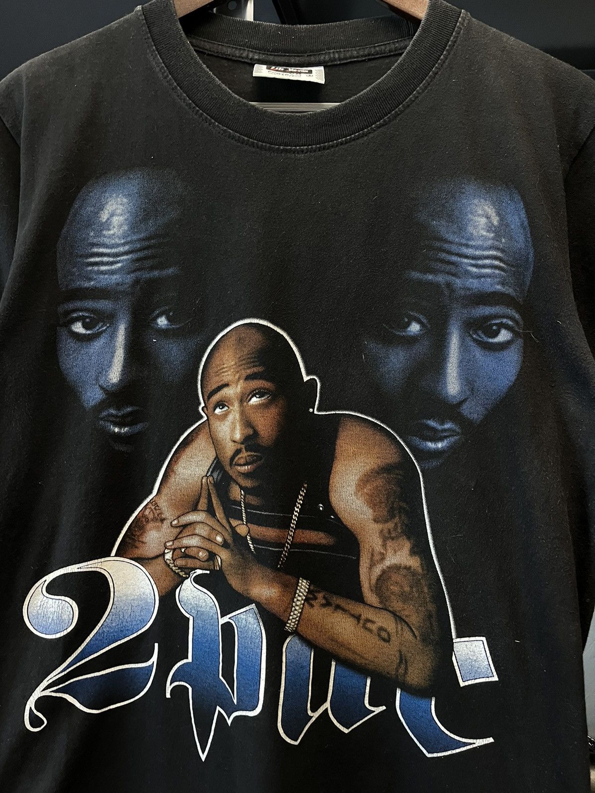 Rap Tees Vintage 2Pac Shakur T-shirt Size US M / EU 48-50 / 2 - 2 Thumbnail