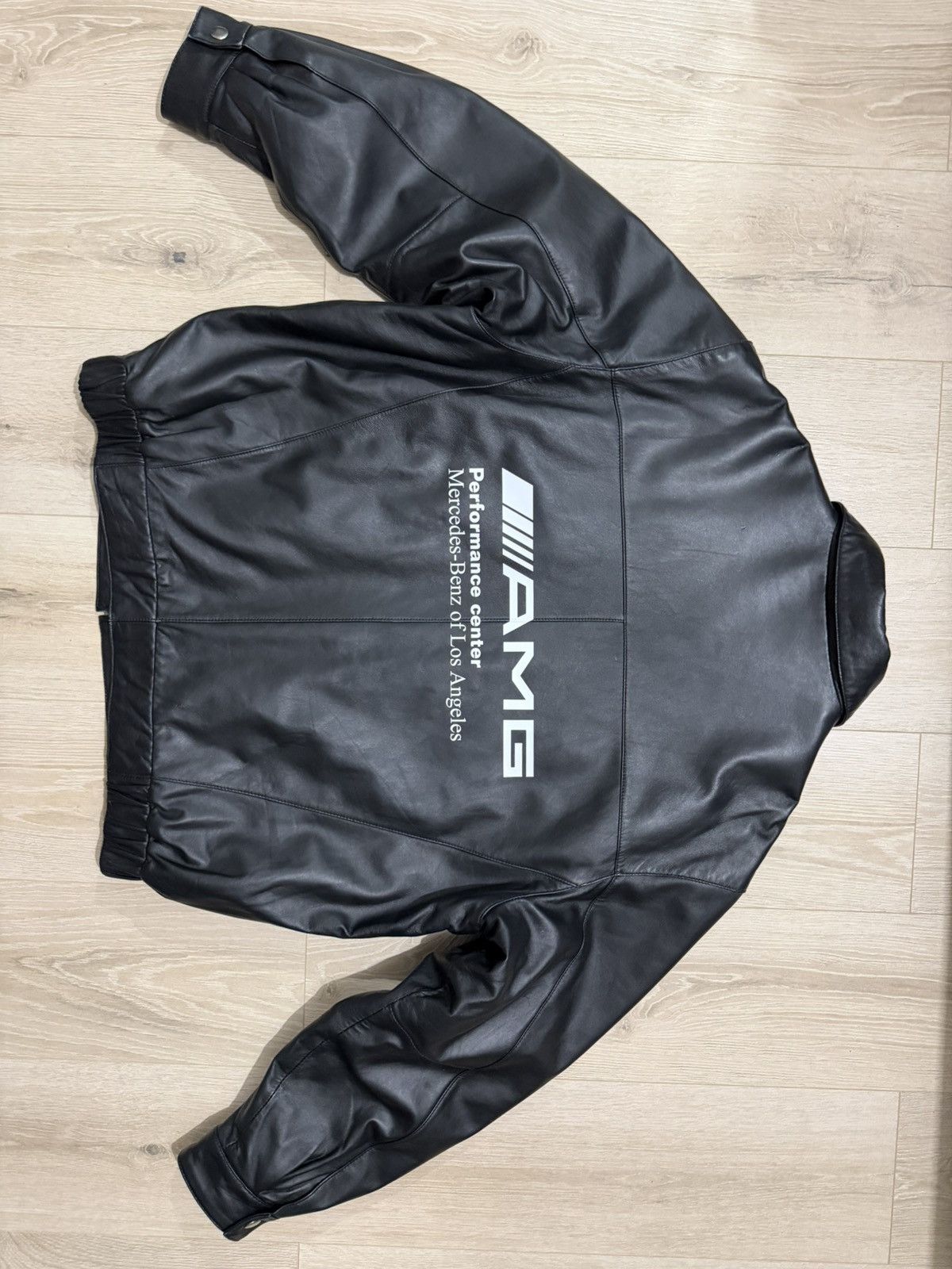 Other Vintage Mercedes Benz AMG leather jacket Size US XL / EU 56 / 4 - 1 Thumbnail