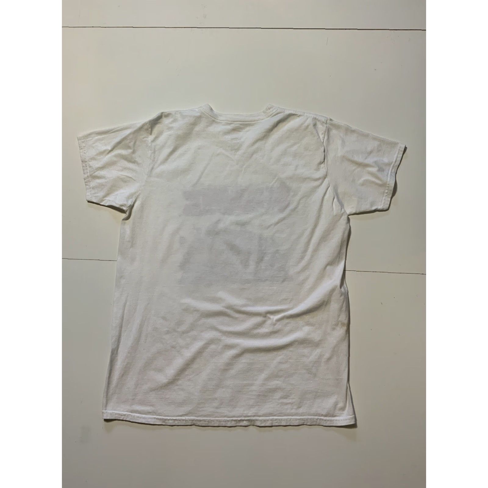Hanes Deltaphonic Swamp Cycle Southern Rock Band Graphic Official Merch S/S T-Shirt MD Men White Medium Hanes Size US M / EU 48-50 / 2 - 3 Thumbnail