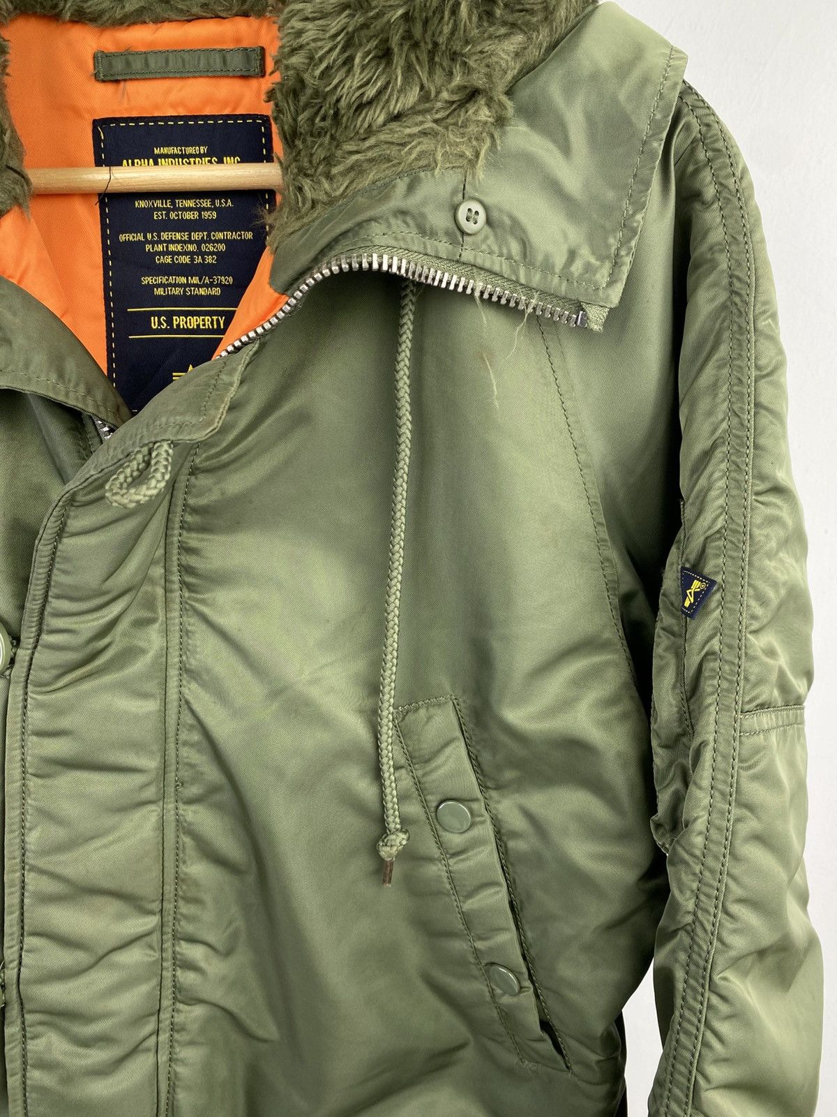 Alpha Industries 2000’s Alpha Industries N3-B Hooded Parka Size US XS / EU 42 / 0 - 6 Thumbnail