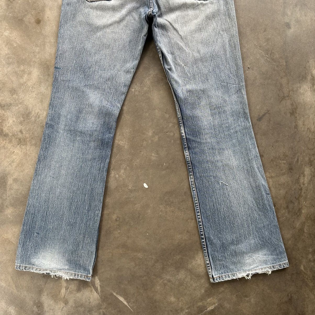 Levi's Vintage Levi’s 517 FLARE Distressed Faded Denim Jean Pant Size US 30 / EU 46 - 10 Thumbnail