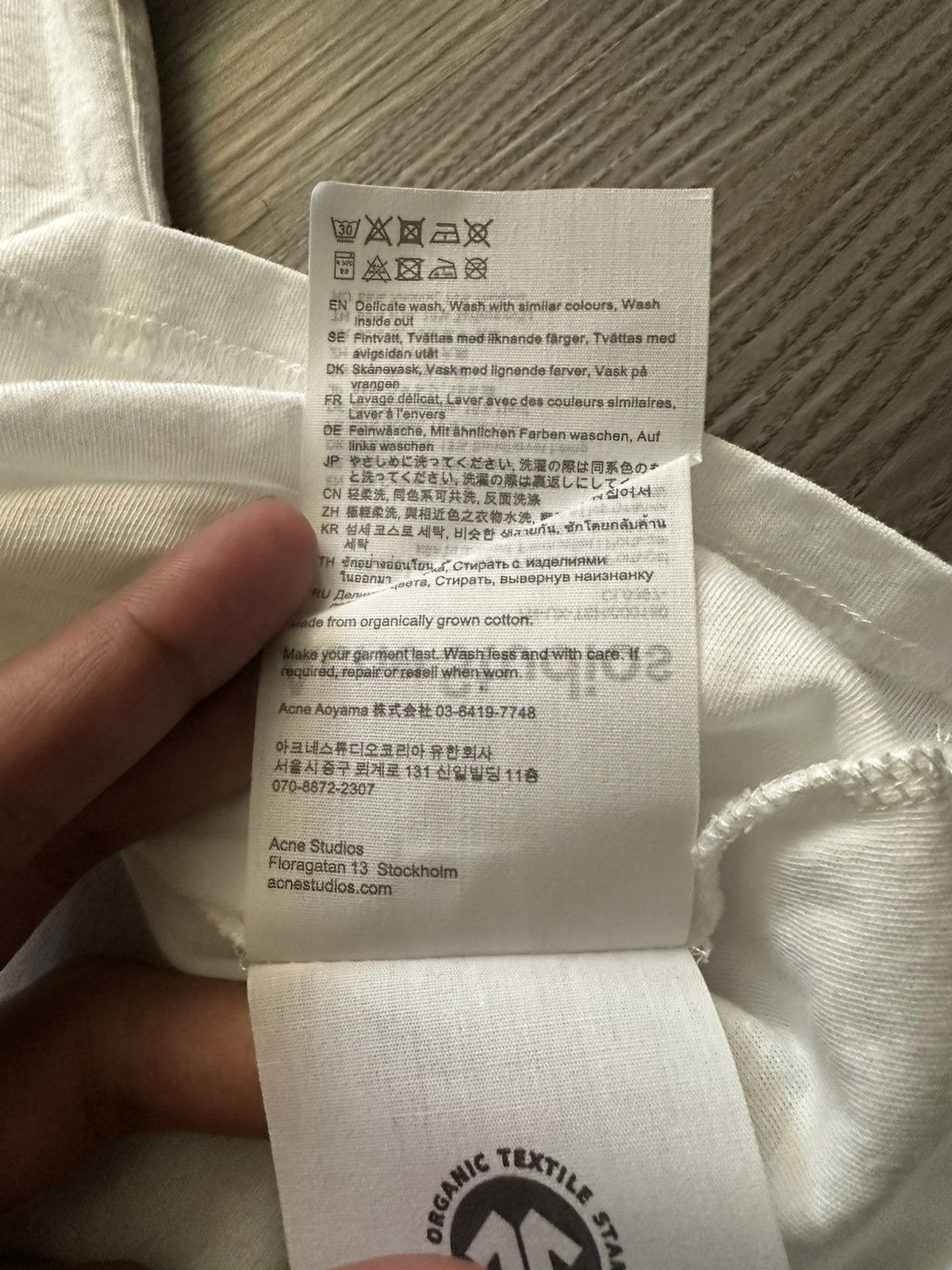Acne Studios Acne Studios Stockholm T Shirt Size L / US 10 / IT 46 - 4 Thumbnail