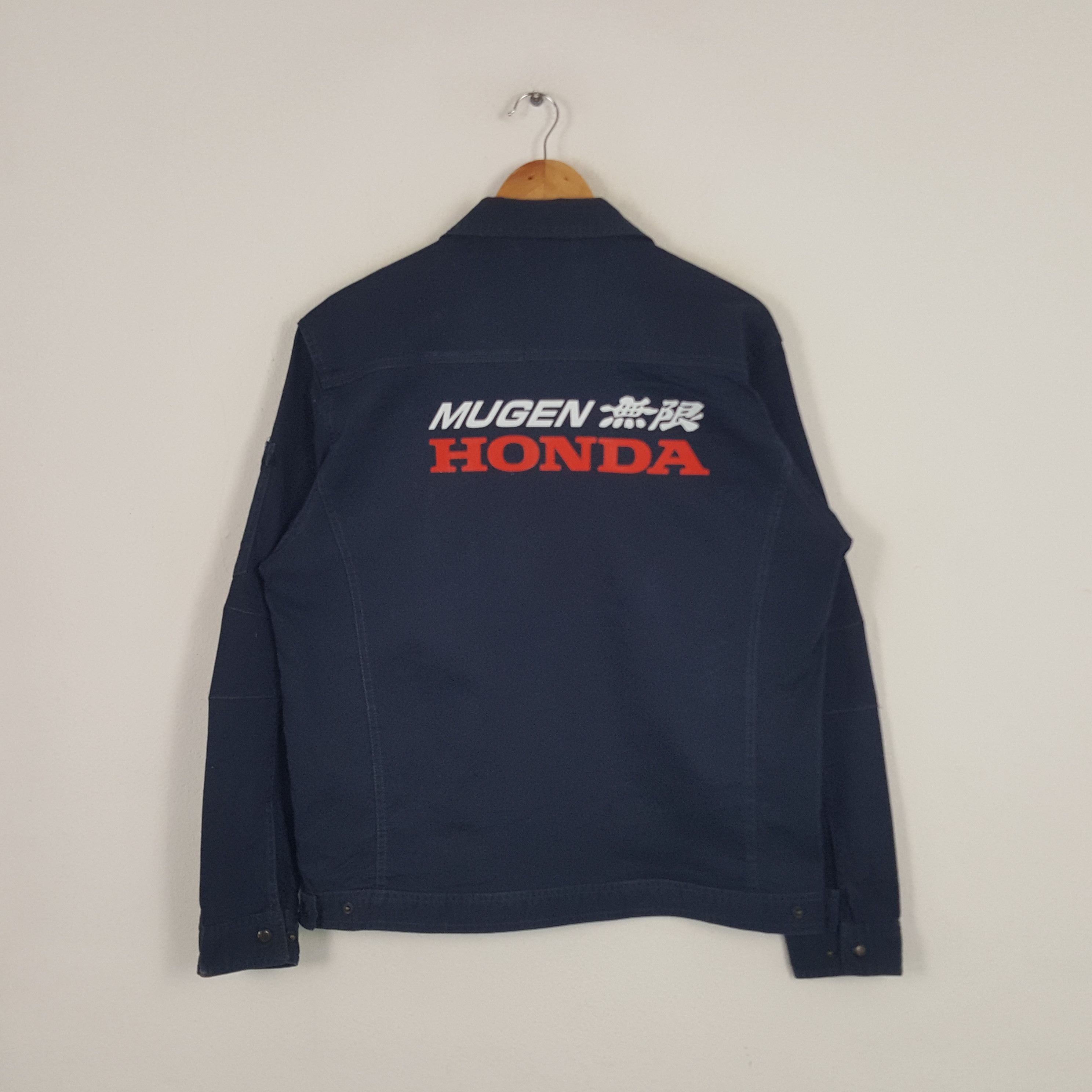 Honda × Vintage Vintage Mugen Honda Japanese Racing Team Custom Art Jacket Size US M / EU 48-50 / 2 - 1 Thumbnail